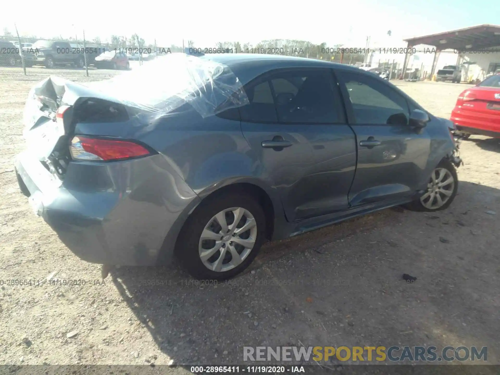 4 Photograph of a damaged car 5YFEPRAE2LP111966 TOYOTA COROLLA 2020