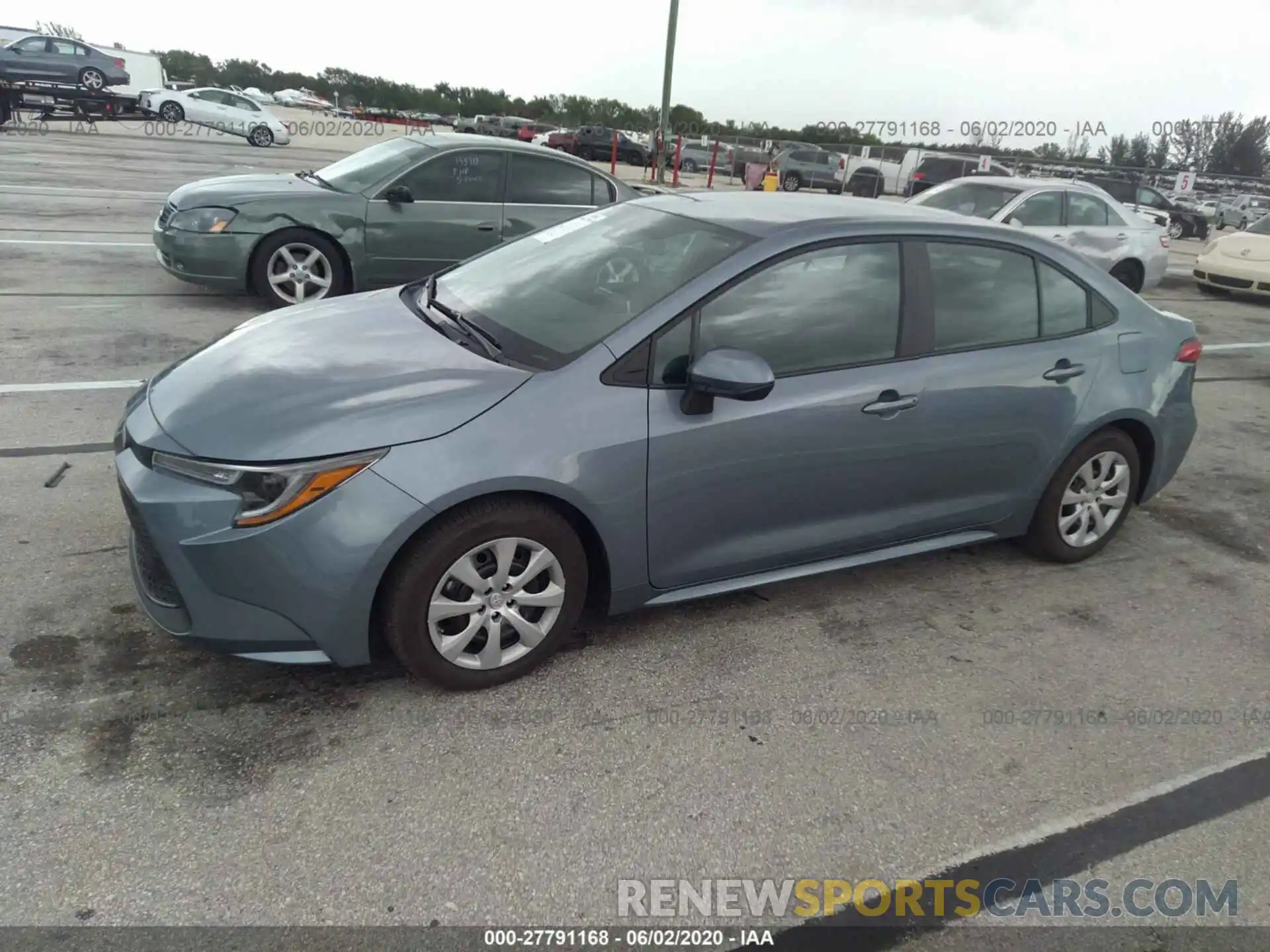 2 Photograph of a damaged car 5YFEPRAE2LP112955 TOYOTA COROLLA 2020