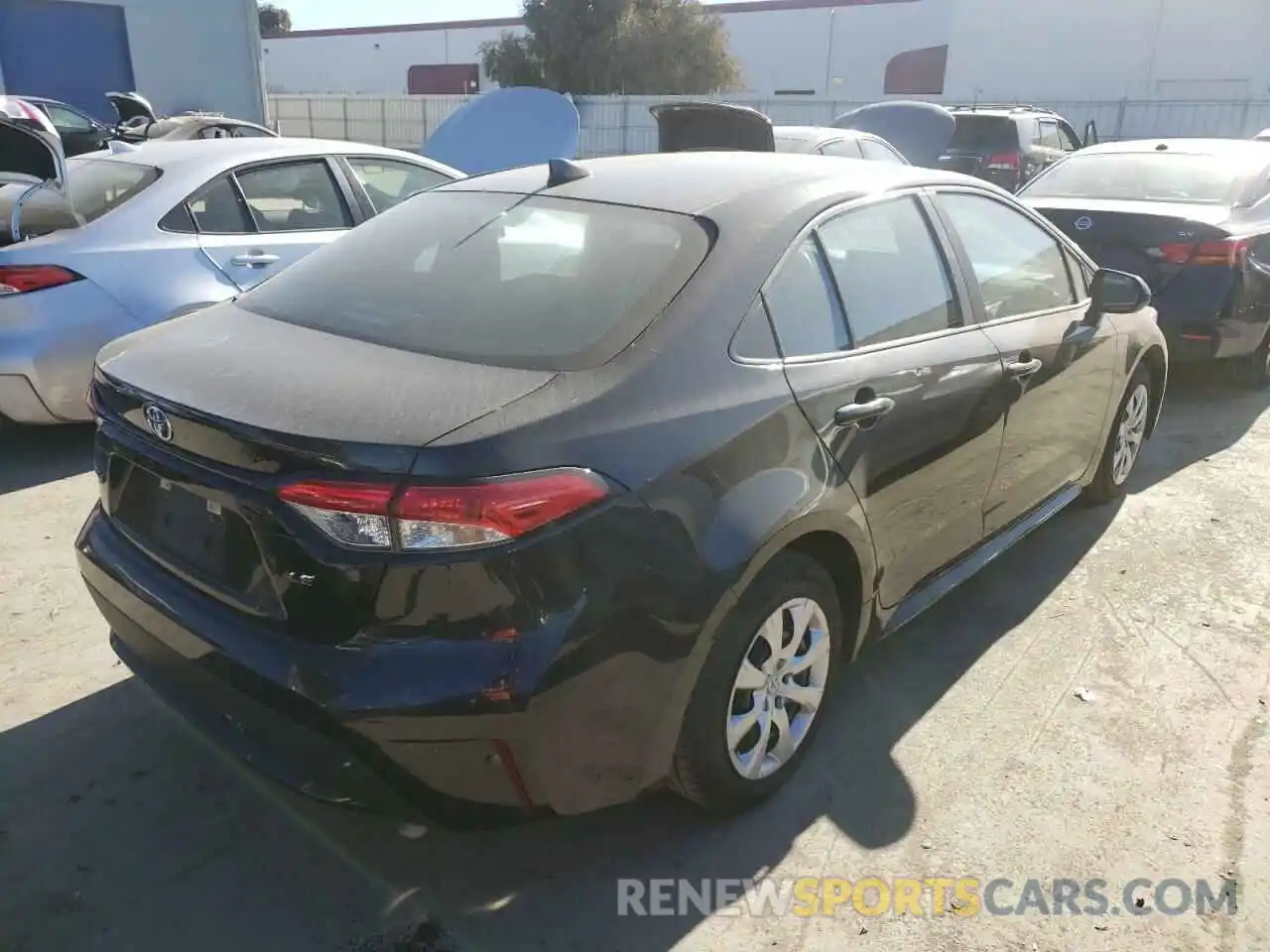 4 Photograph of a damaged car 5YFEPRAE2LP113880 TOYOTA COROLLA 2020