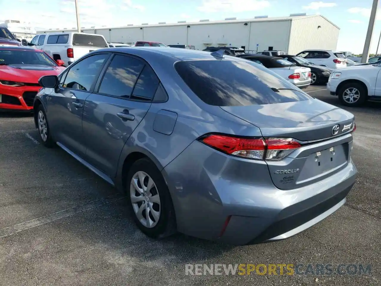 3 Photograph of a damaged car 5YFEPRAE2LP114849 TOYOTA COROLLA 2020