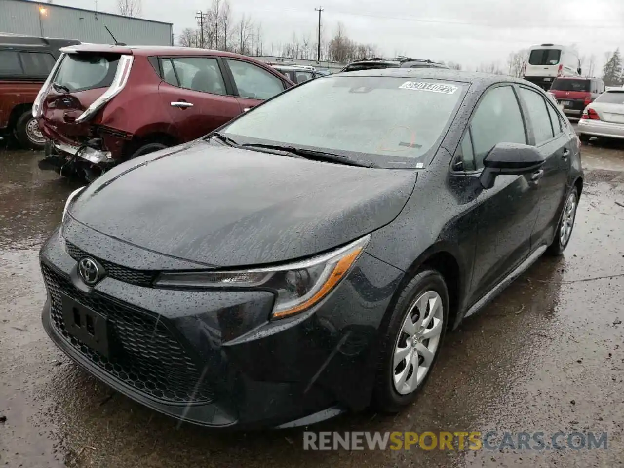 2 Photograph of a damaged car 5YFEPRAE2LP115063 TOYOTA COROLLA 2020