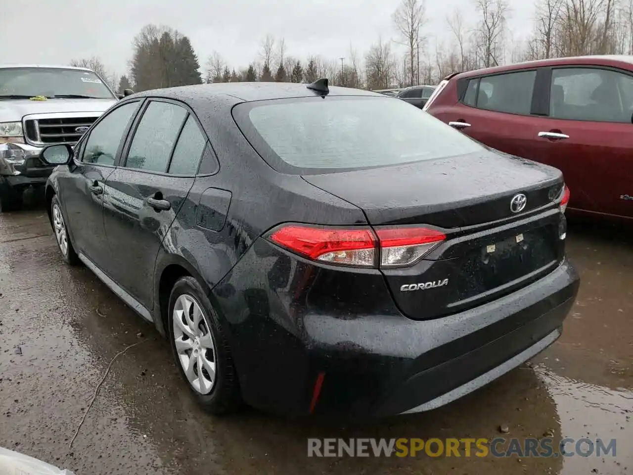 3 Photograph of a damaged car 5YFEPRAE2LP115063 TOYOTA COROLLA 2020