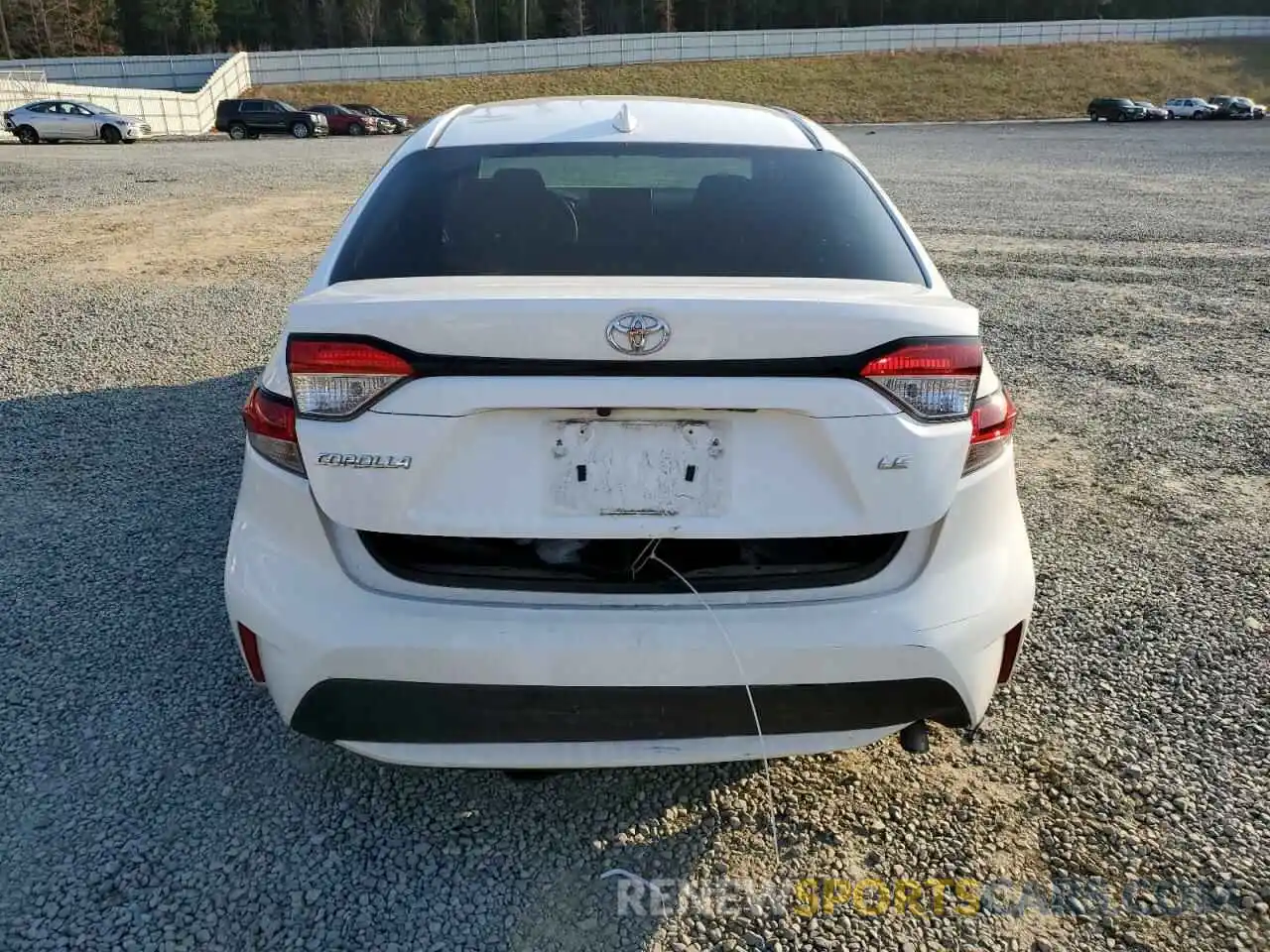 6 Photograph of a damaged car 5YFEPRAE2LP115242 TOYOTA COROLLA 2020