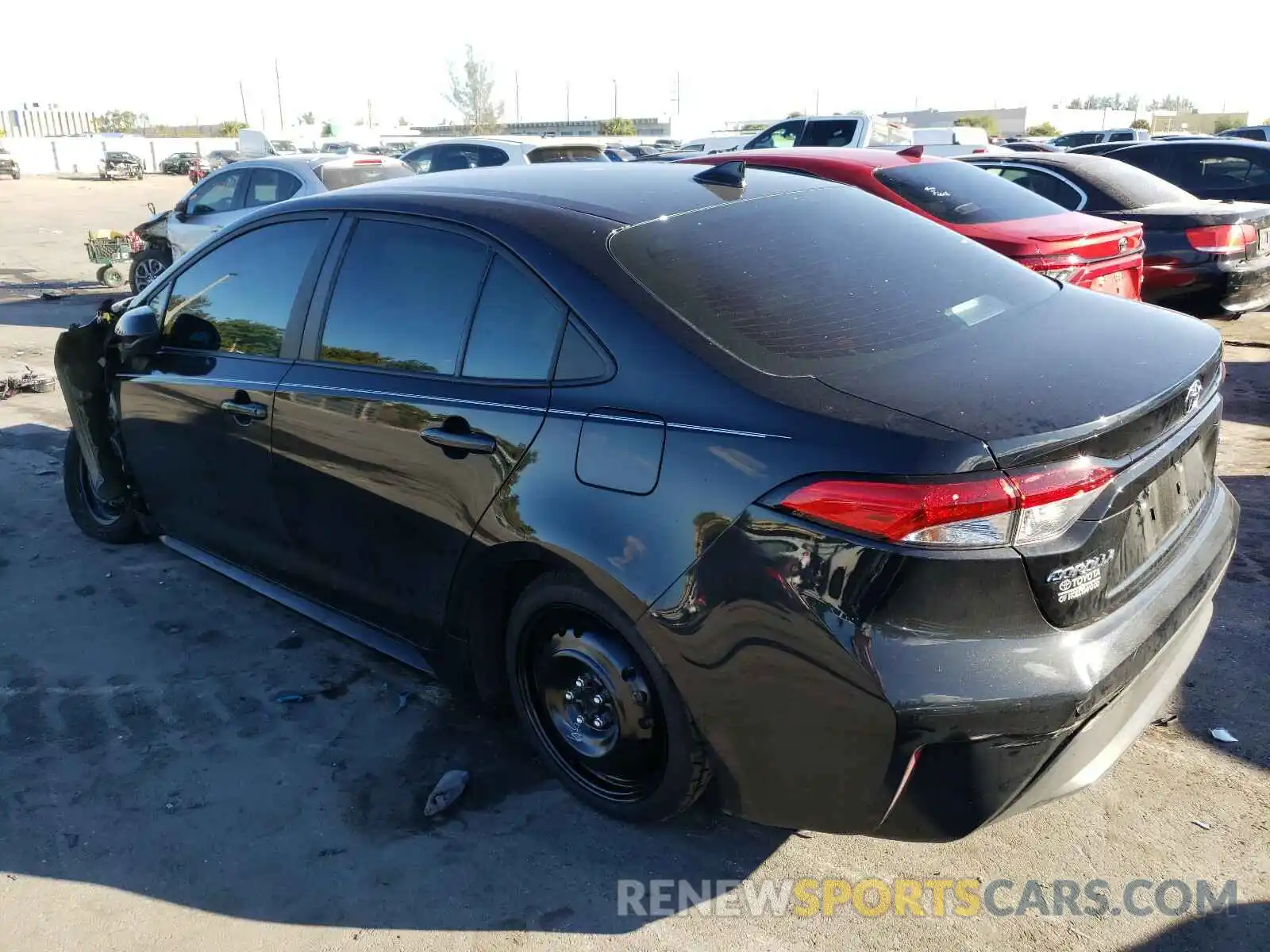 3 Photograph of a damaged car 5YFEPRAE2LP115273 TOYOTA COROLLA 2020