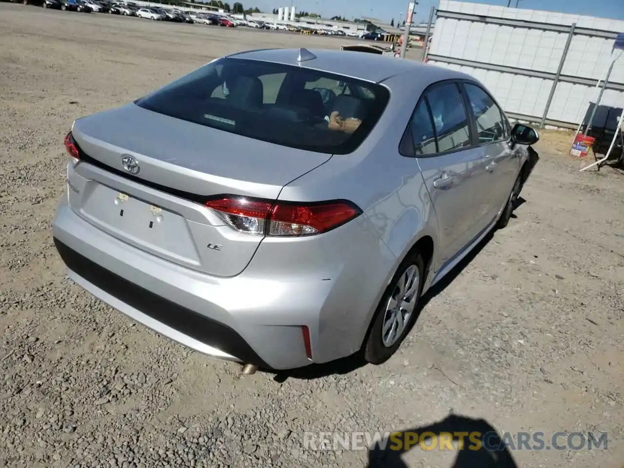 4 Photograph of a damaged car 5YFEPRAE2LP116374 TOYOTA COROLLA 2020