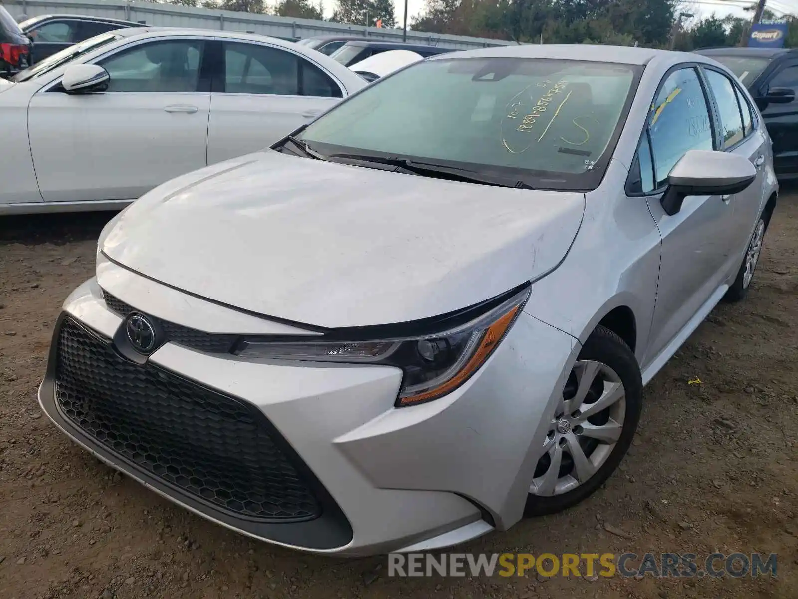 2 Photograph of a damaged car 5YFEPRAE2LP116858 TOYOTA COROLLA 2020