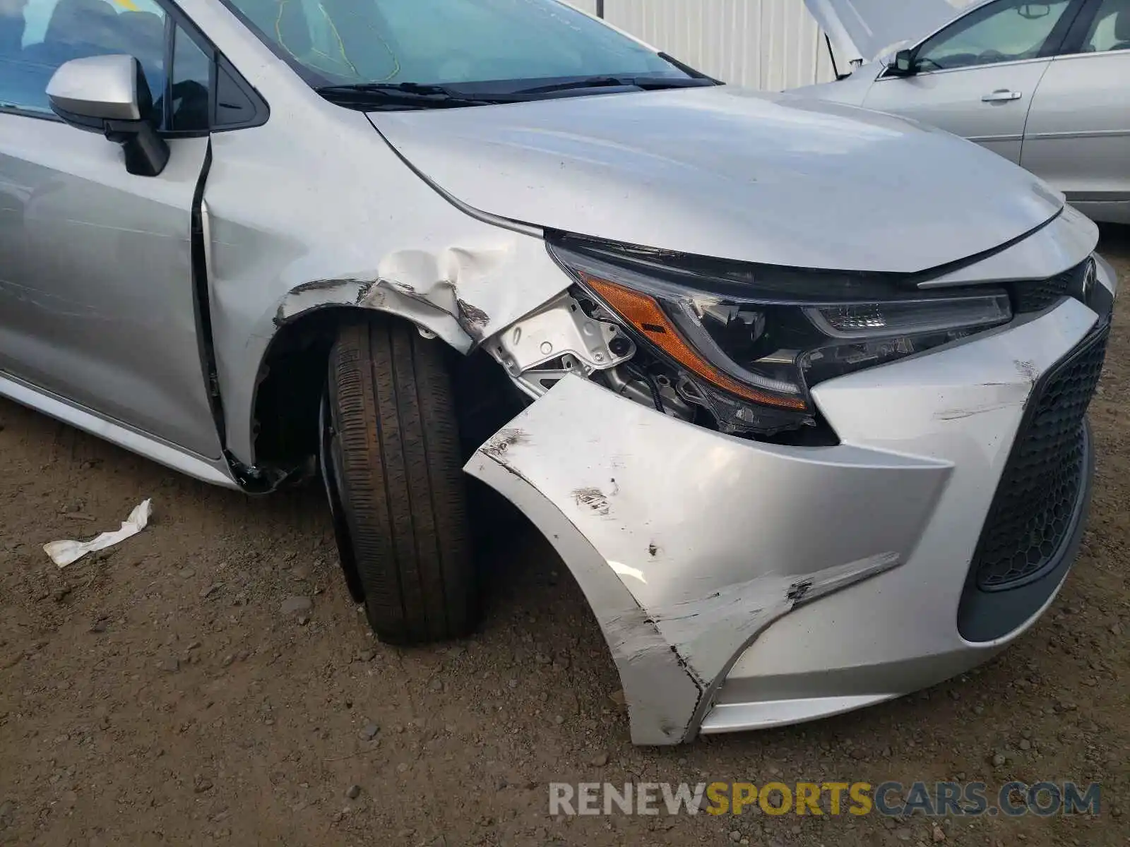 9 Photograph of a damaged car 5YFEPRAE2LP116858 TOYOTA COROLLA 2020