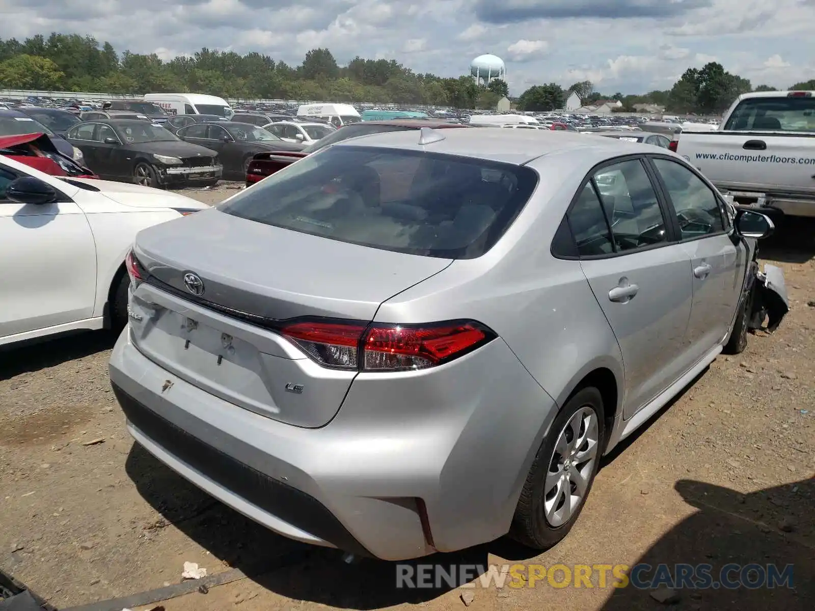 4 Photograph of a damaged car 5YFEPRAE2LP116861 TOYOTA COROLLA 2020