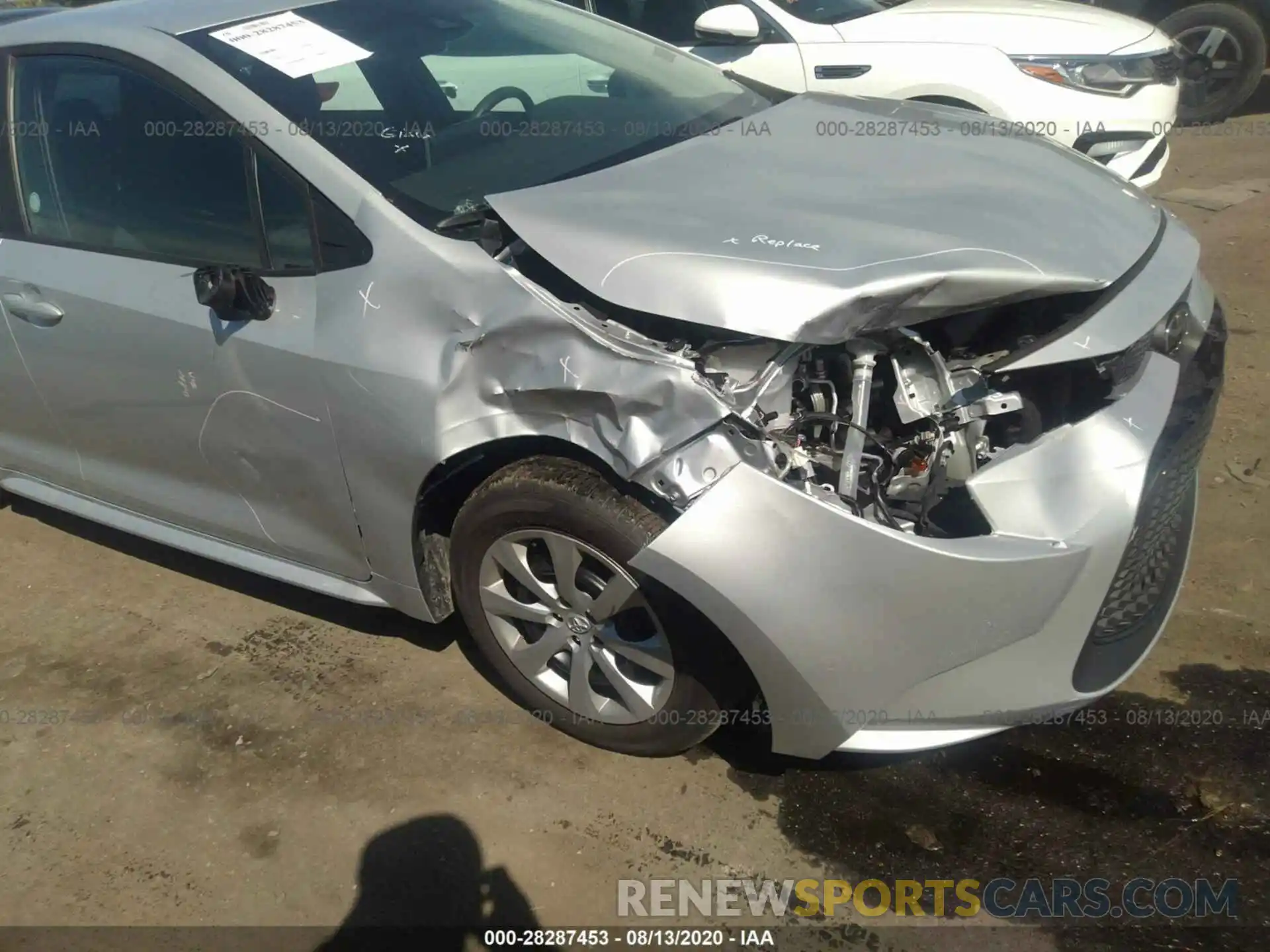 6 Photograph of a damaged car 5YFEPRAE2LP117038 TOYOTA COROLLA 2020