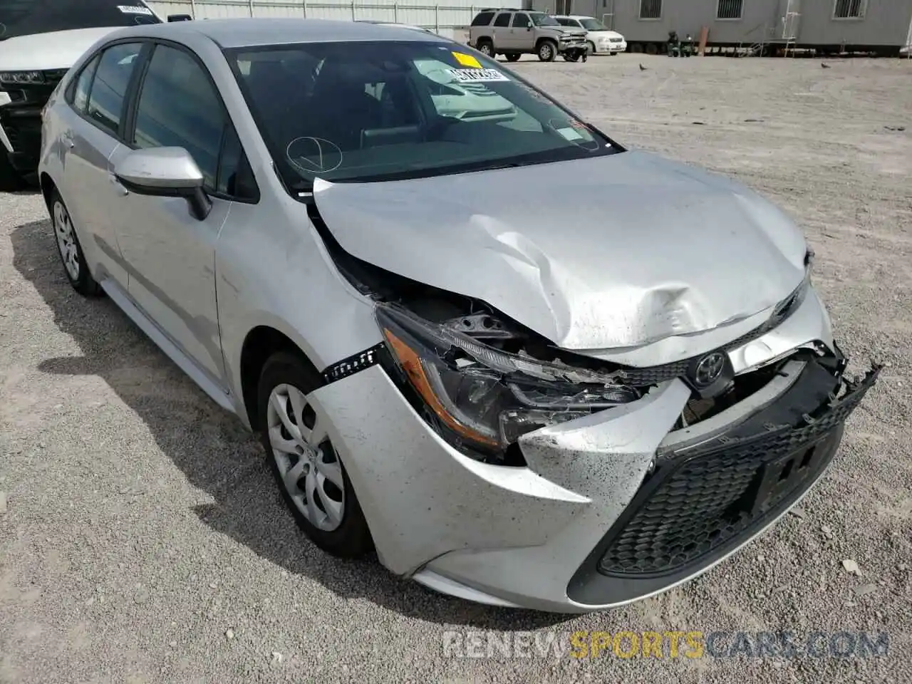 1 Photograph of a damaged car 5YFEPRAE2LP117816 TOYOTA COROLLA 2020