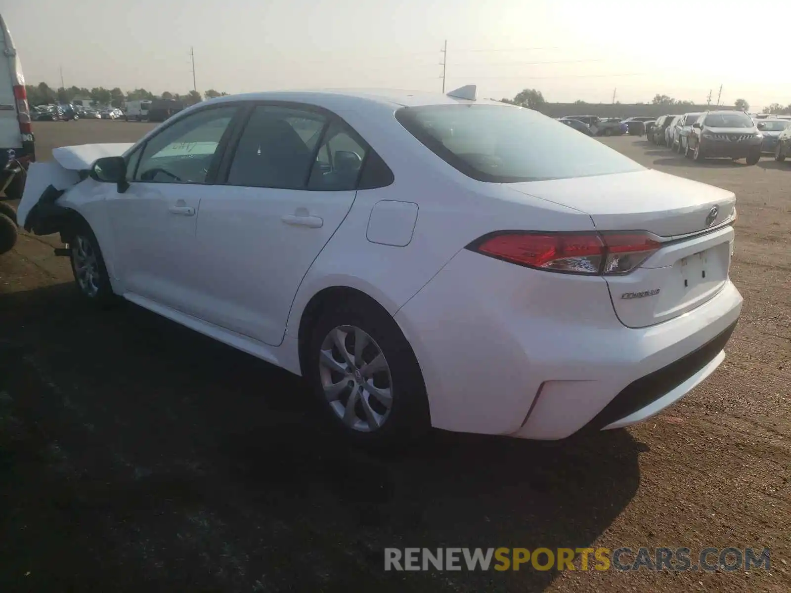 3 Photograph of a damaged car 5YFEPRAE2LP119002 TOYOTA COROLLA 2020