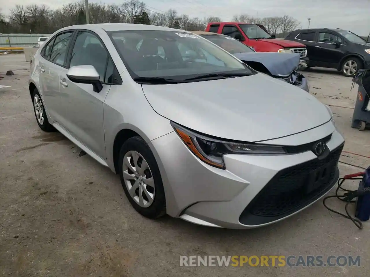 1 Photograph of a damaged car 5YFEPRAE2LP119064 TOYOTA COROLLA 2020