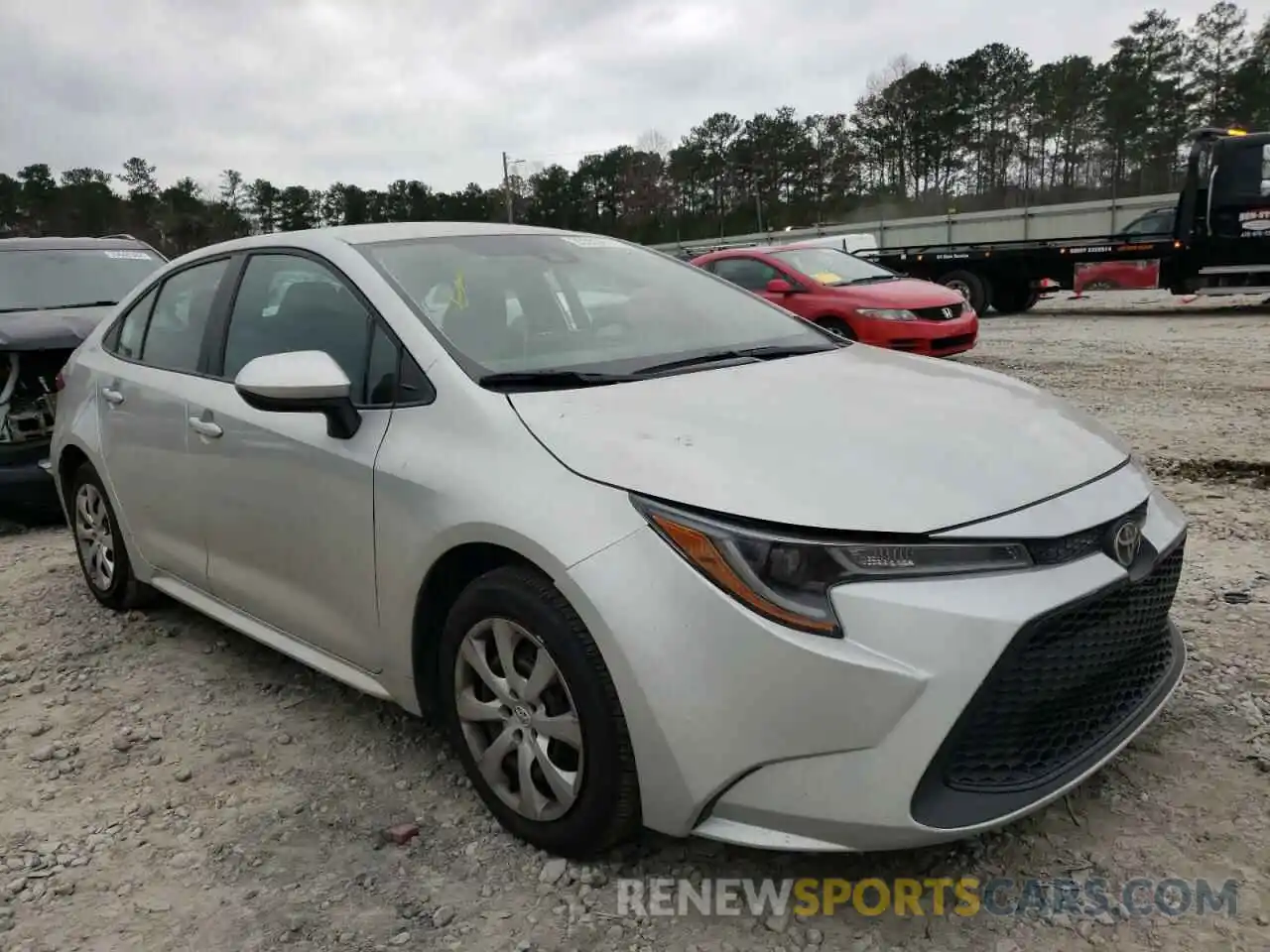 1 Photograph of a damaged car 5YFEPRAE2LP119579 TOYOTA COROLLA 2020