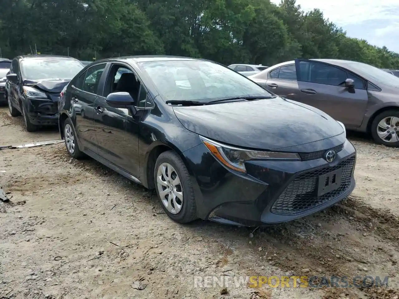 1 Photograph of a damaged car 5YFEPRAE2LP119761 TOYOTA COROLLA 2020