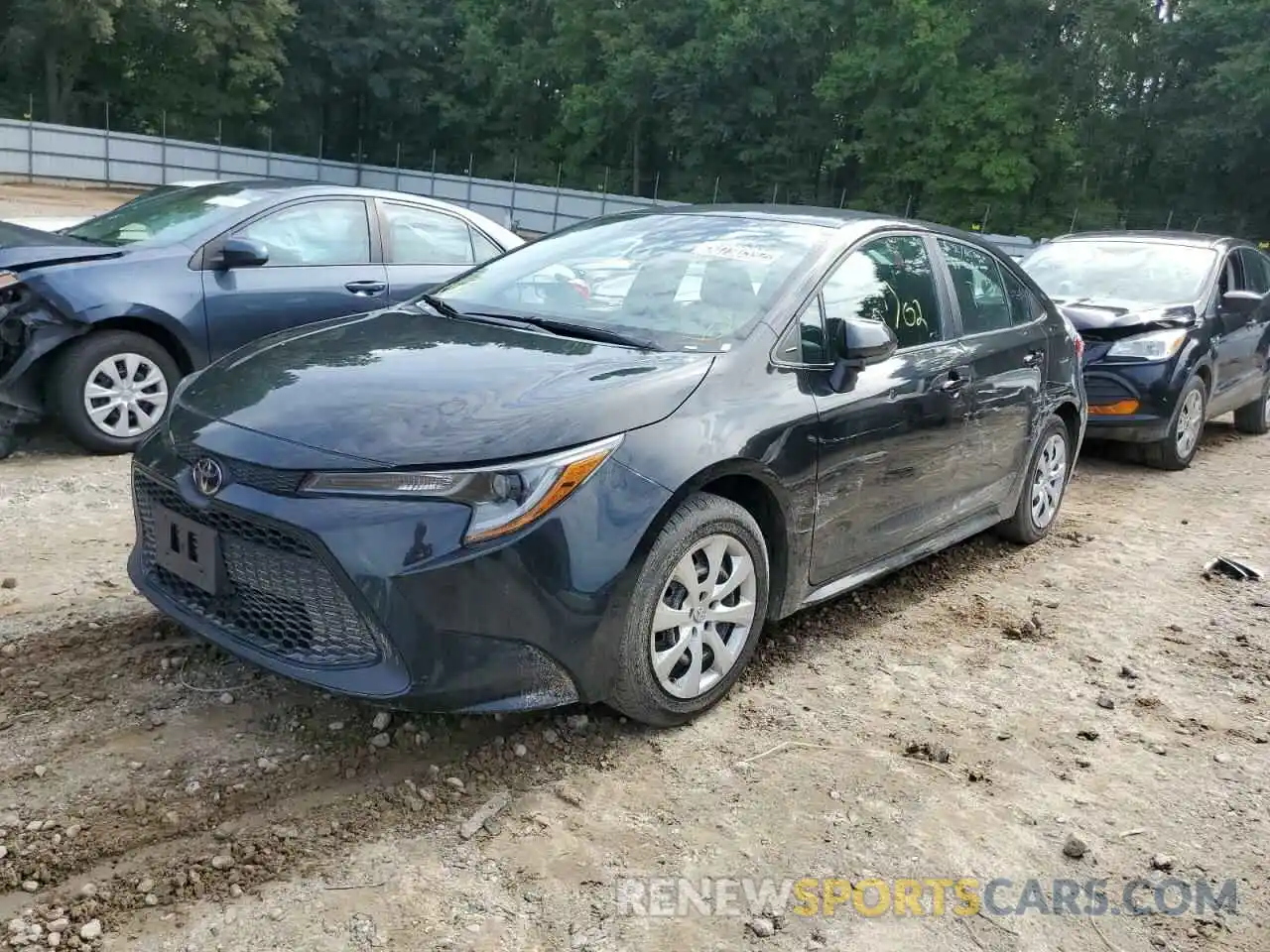 2 Photograph of a damaged car 5YFEPRAE2LP119761 TOYOTA COROLLA 2020