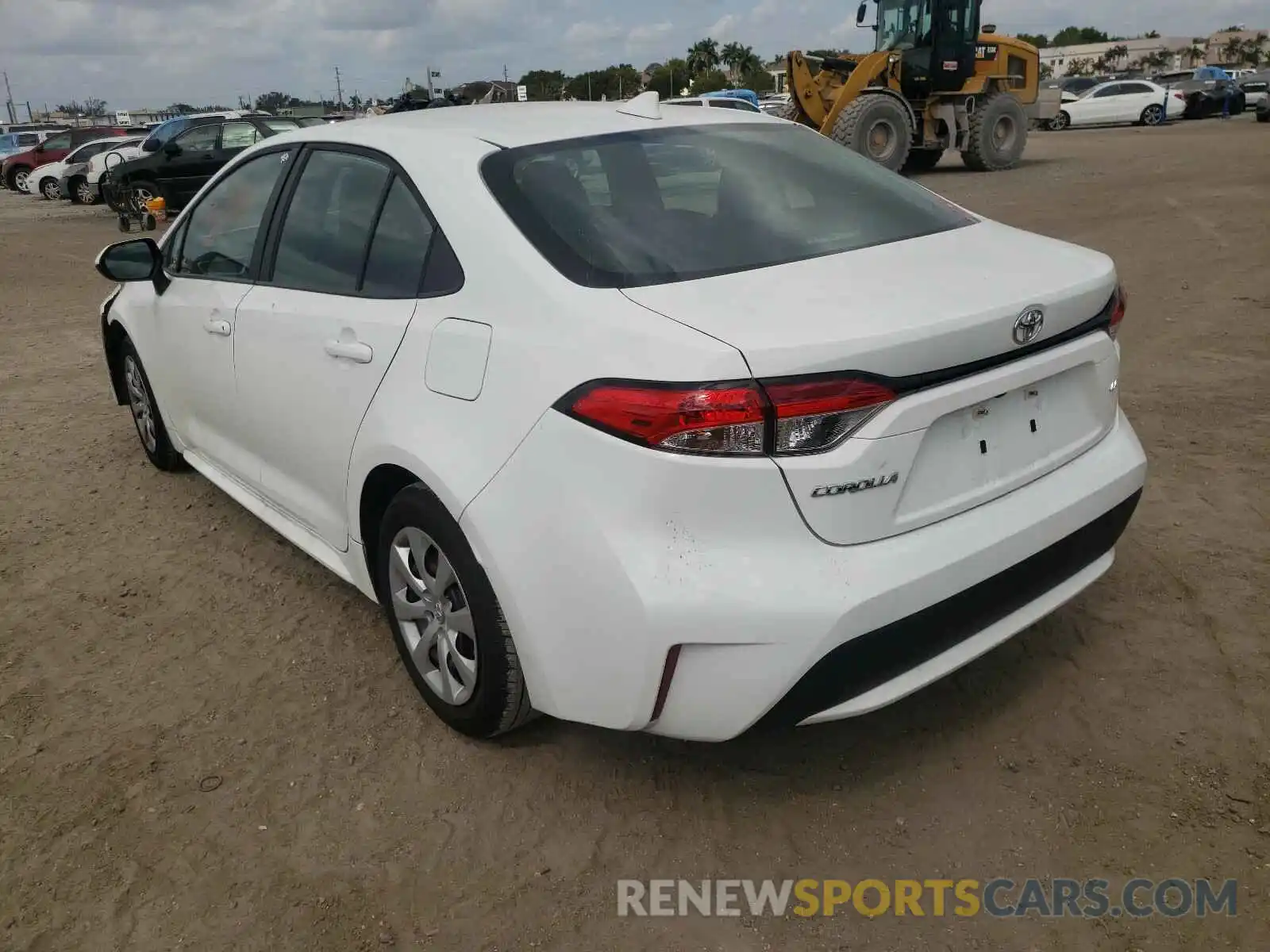 3 Photograph of a damaged car 5YFEPRAE2LP121932 TOYOTA COROLLA 2020