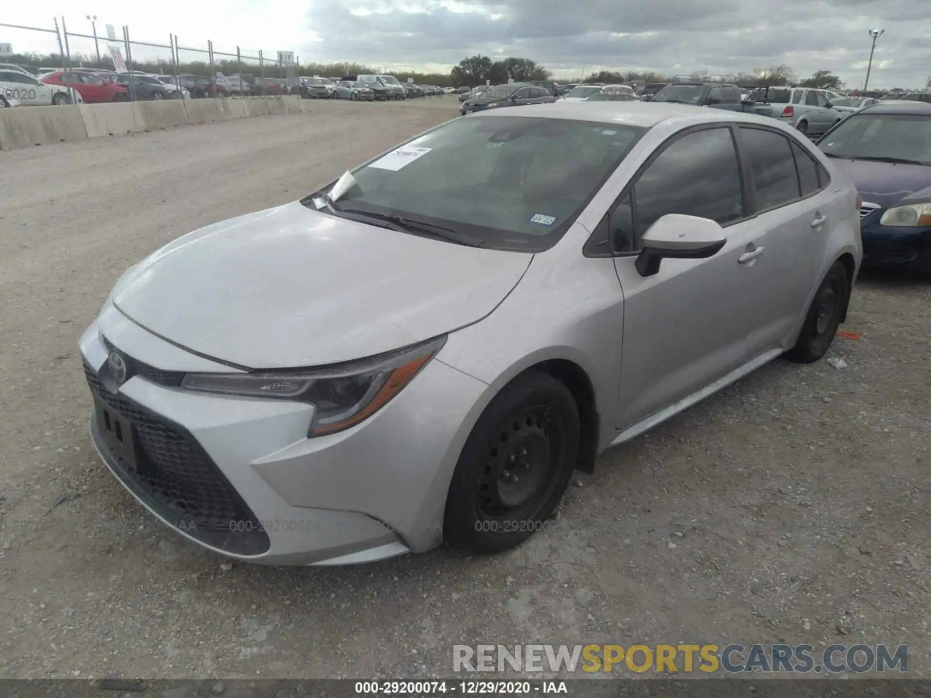 2 Photograph of a damaged car 5YFEPRAE2LP122952 TOYOTA COROLLA 2020