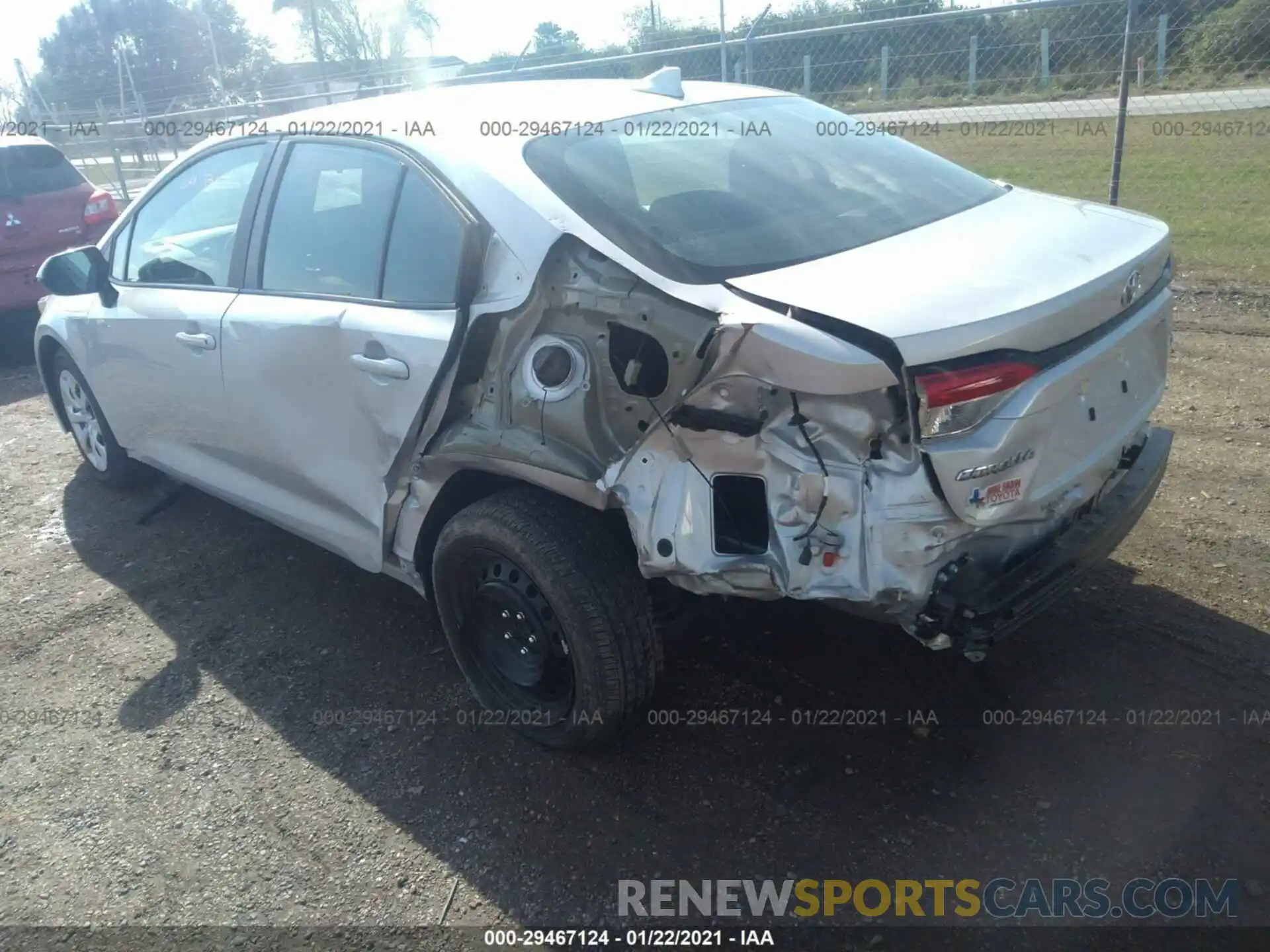 6 Фотография поврежденного автомобиля 5YFEPRAE2LP124488 TOYOTA COROLLA 2020