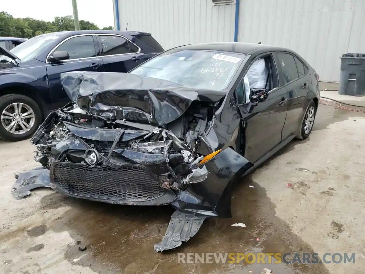 2 Photograph of a damaged car 5YFEPRAE2LP124975 TOYOTA COROLLA 2020