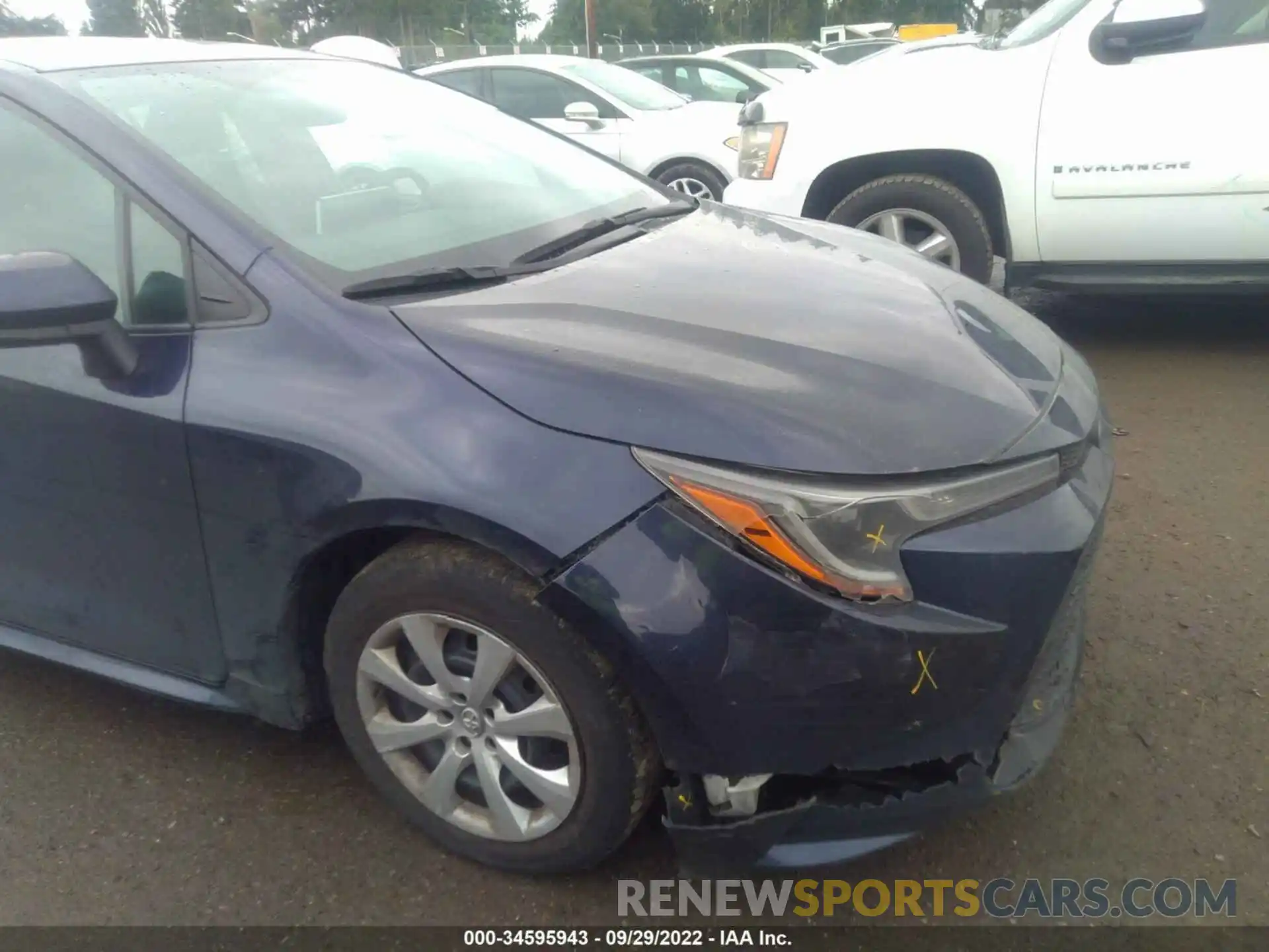 6 Photograph of a damaged car 5YFEPRAE2LP126872 TOYOTA COROLLA 2020