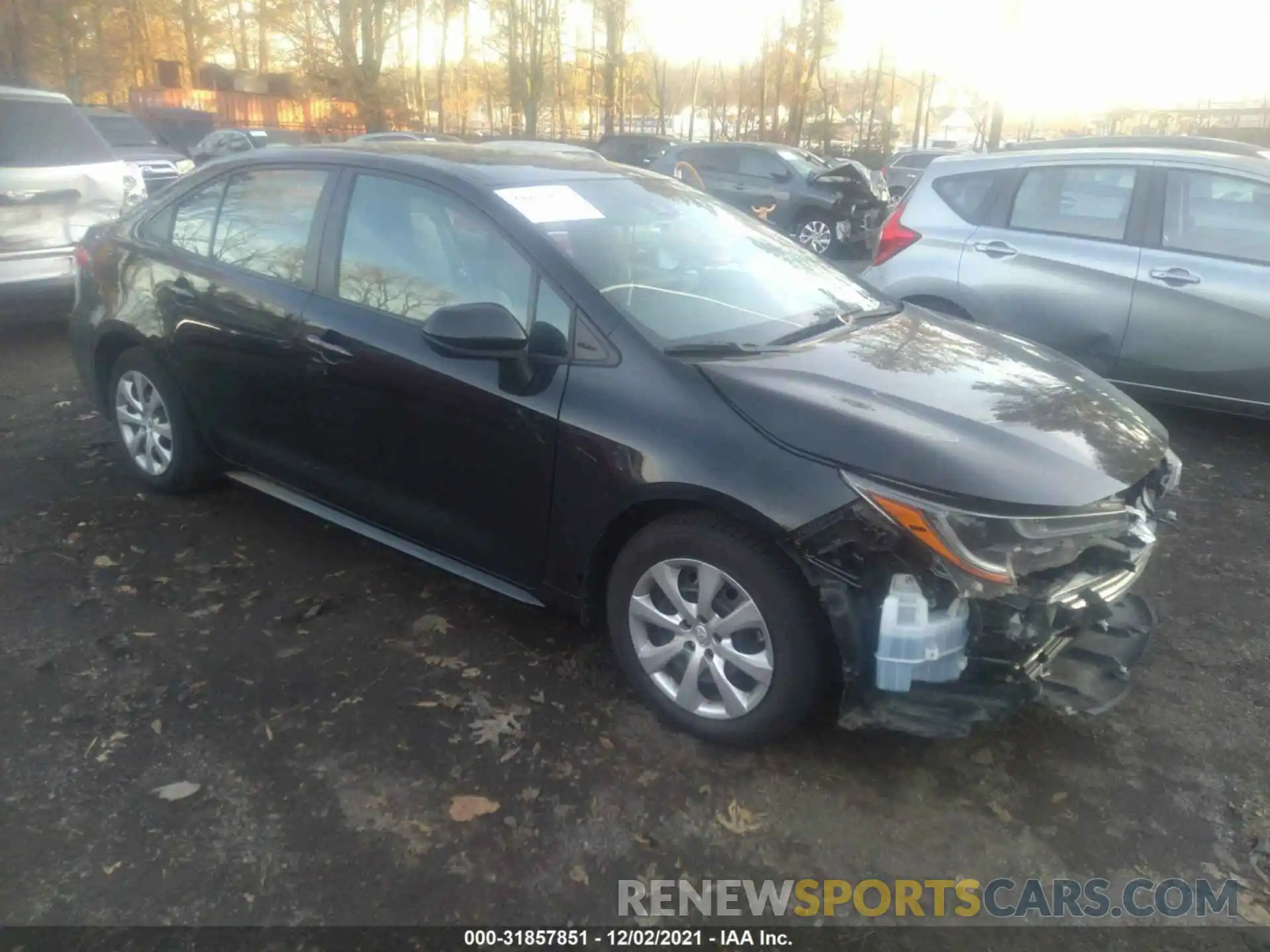 1 Photograph of a damaged car 5YFEPRAE2LP127200 TOYOTA COROLLA 2020