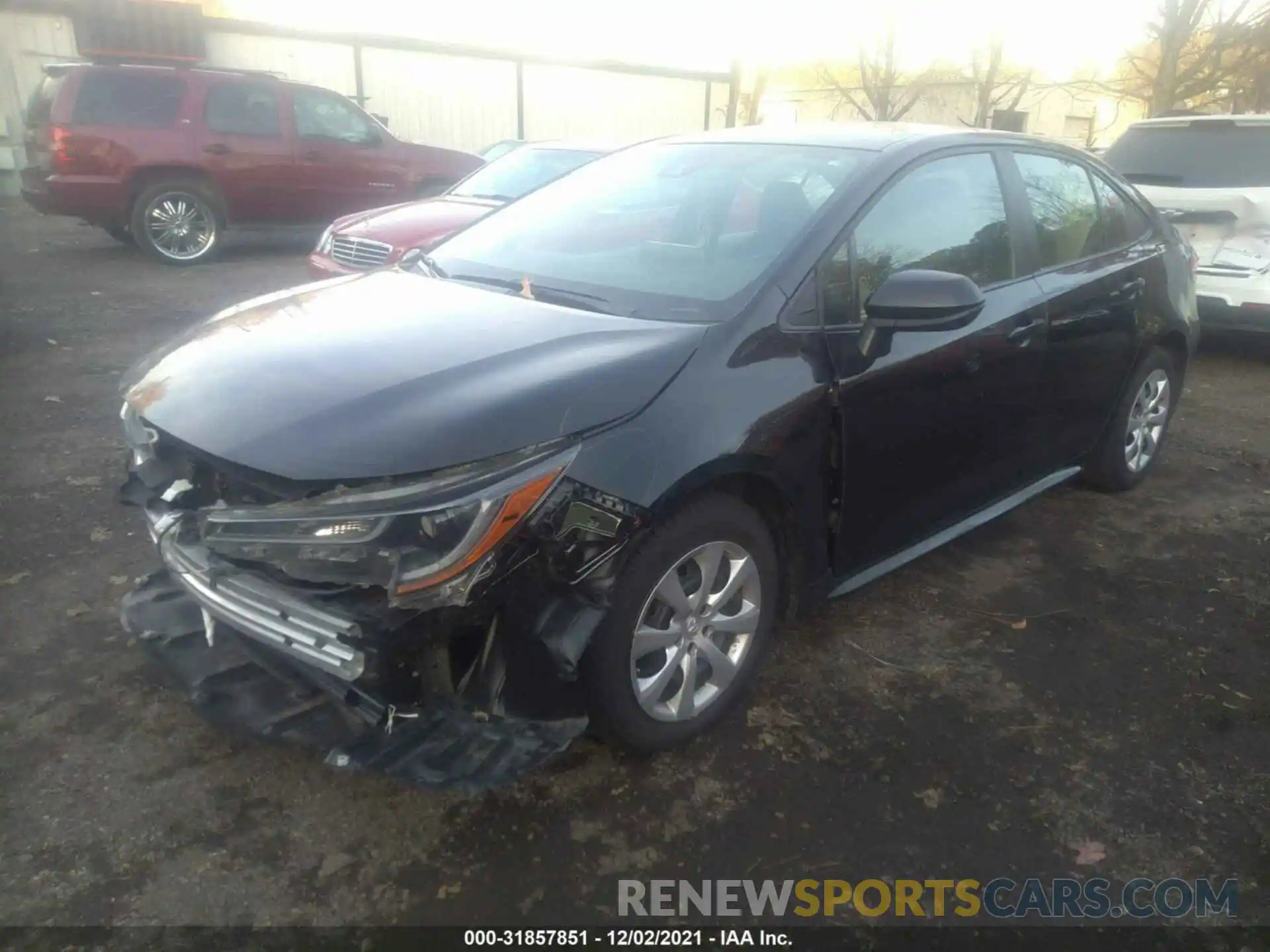 2 Photograph of a damaged car 5YFEPRAE2LP127200 TOYOTA COROLLA 2020