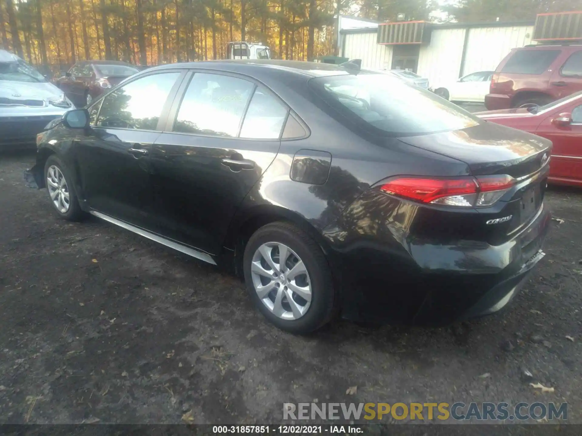 3 Photograph of a damaged car 5YFEPRAE2LP127200 TOYOTA COROLLA 2020