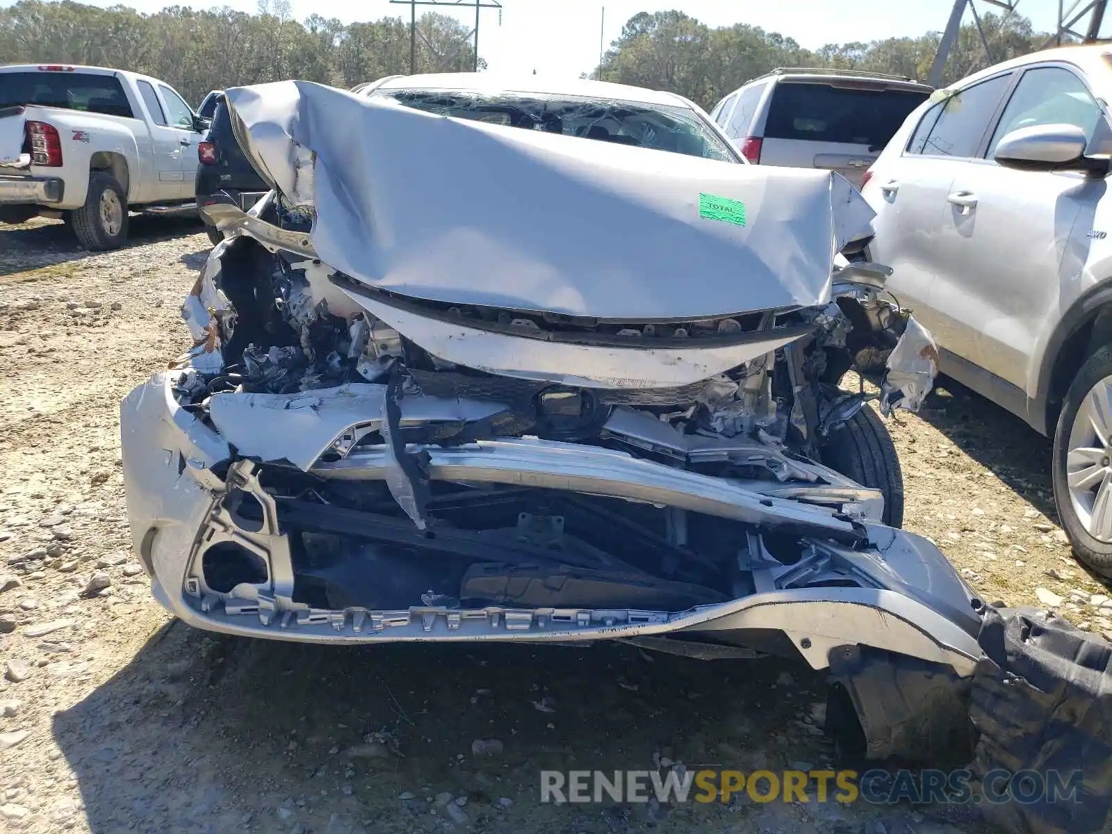 9 Photograph of a damaged car 5YFEPRAE2LP127763 TOYOTA COROLLA 2020