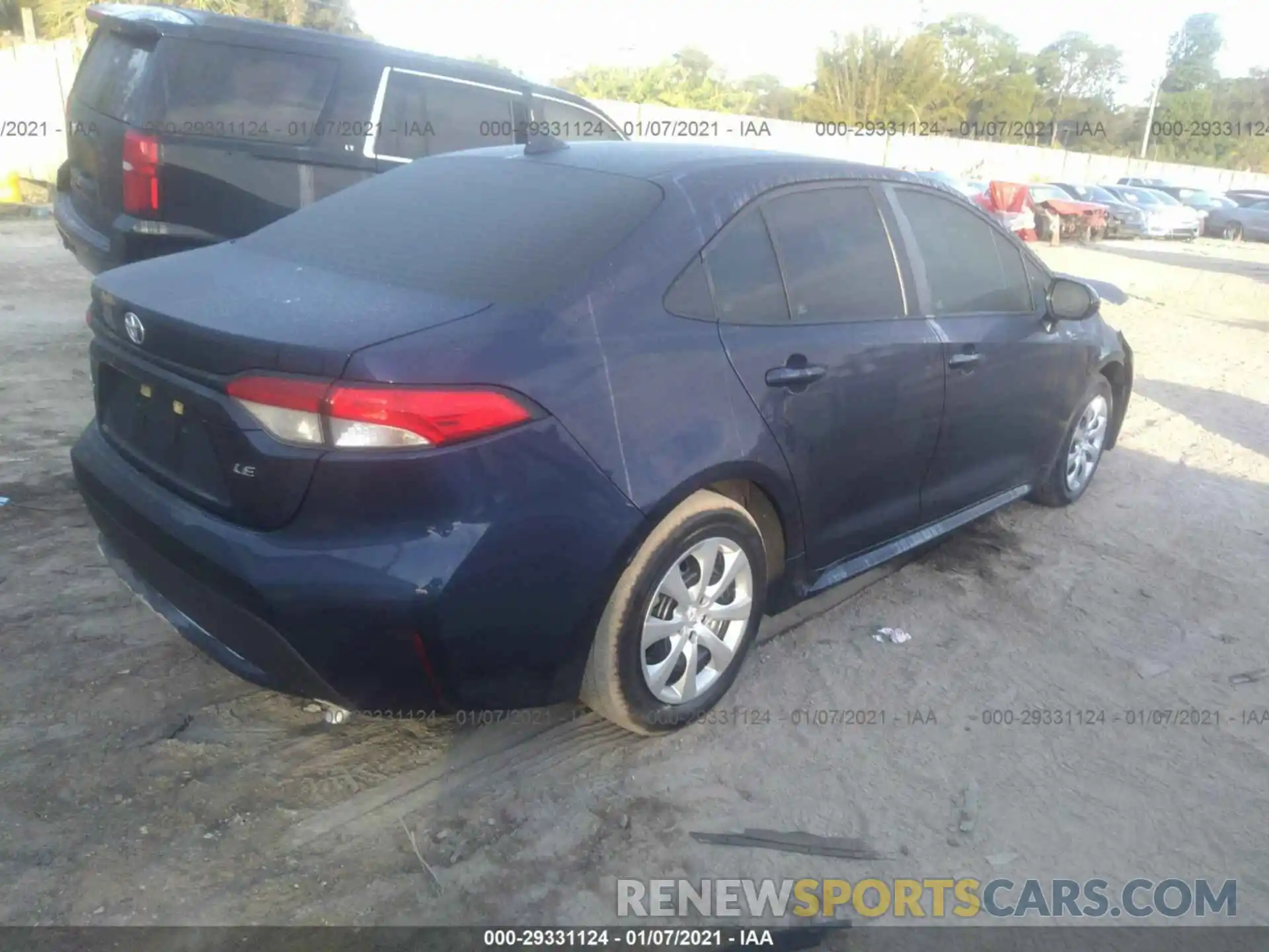 4 Photograph of a damaged car 5YFEPRAE2LP128122 TOYOTA COROLLA 2020