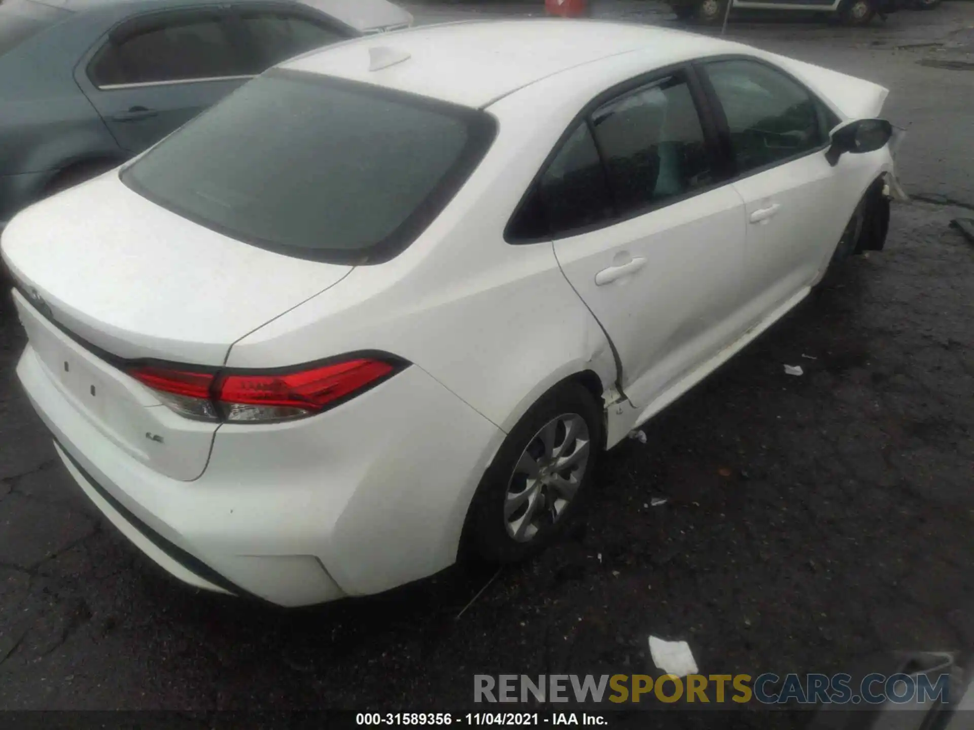 4 Photograph of a damaged car 5YFEPRAE2LP131201 TOYOTA COROLLA 2020