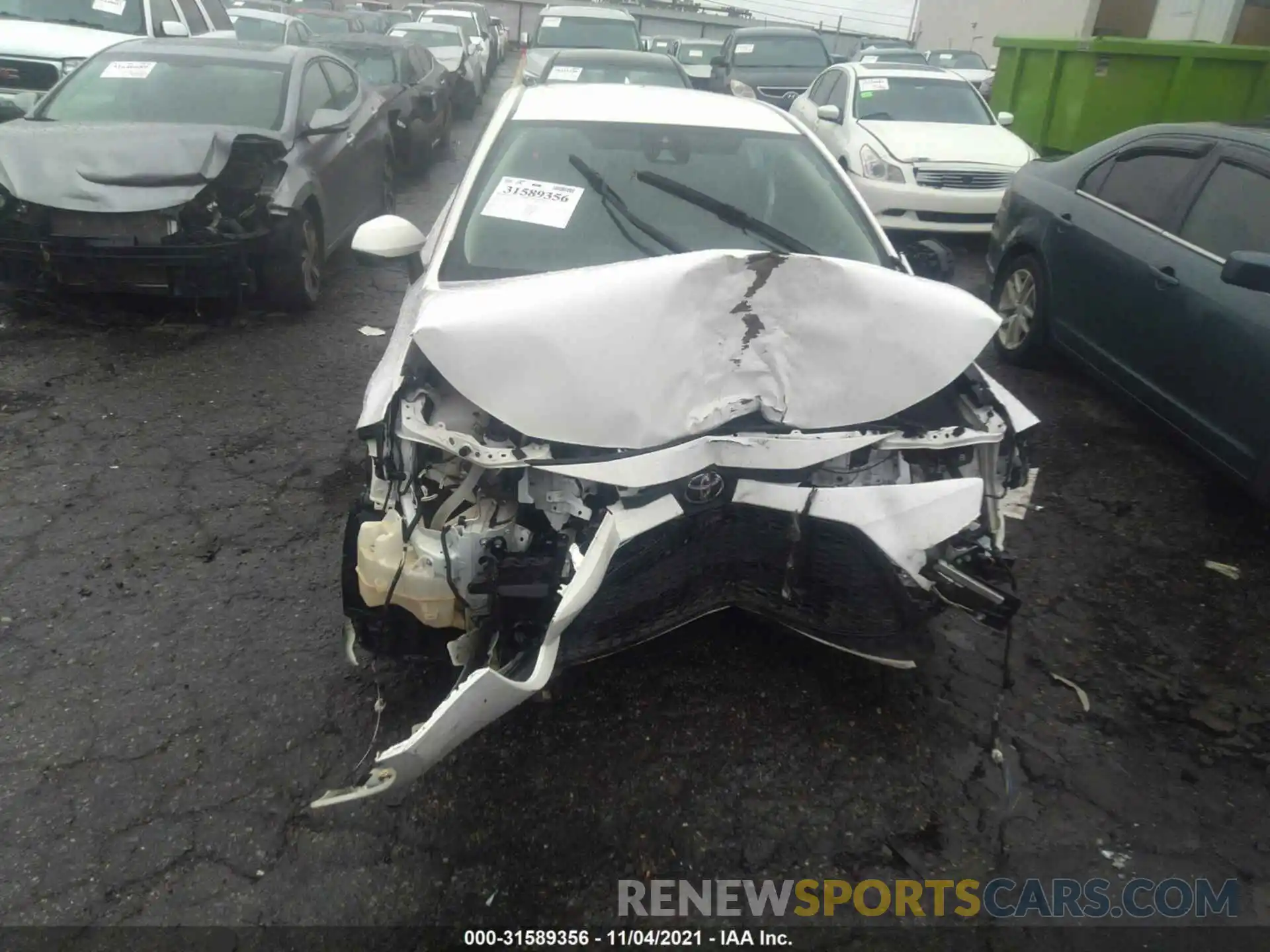 6 Photograph of a damaged car 5YFEPRAE2LP131201 TOYOTA COROLLA 2020