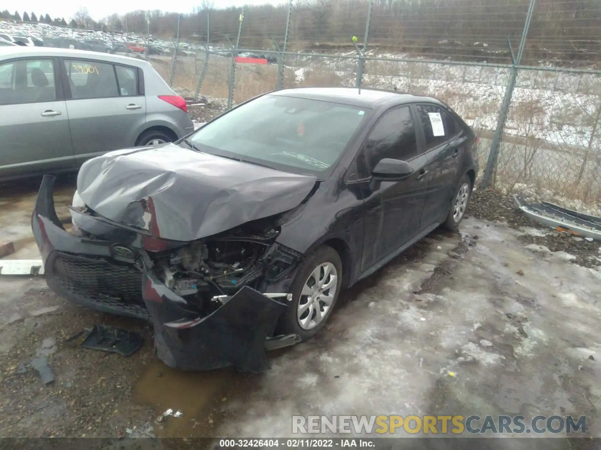 2 Photograph of a damaged car 5YFEPRAE2LP132364 TOYOTA COROLLA 2020