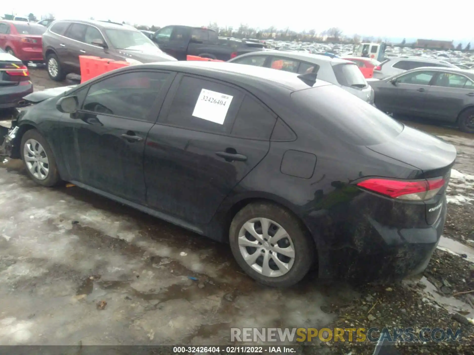 3 Photograph of a damaged car 5YFEPRAE2LP132364 TOYOTA COROLLA 2020