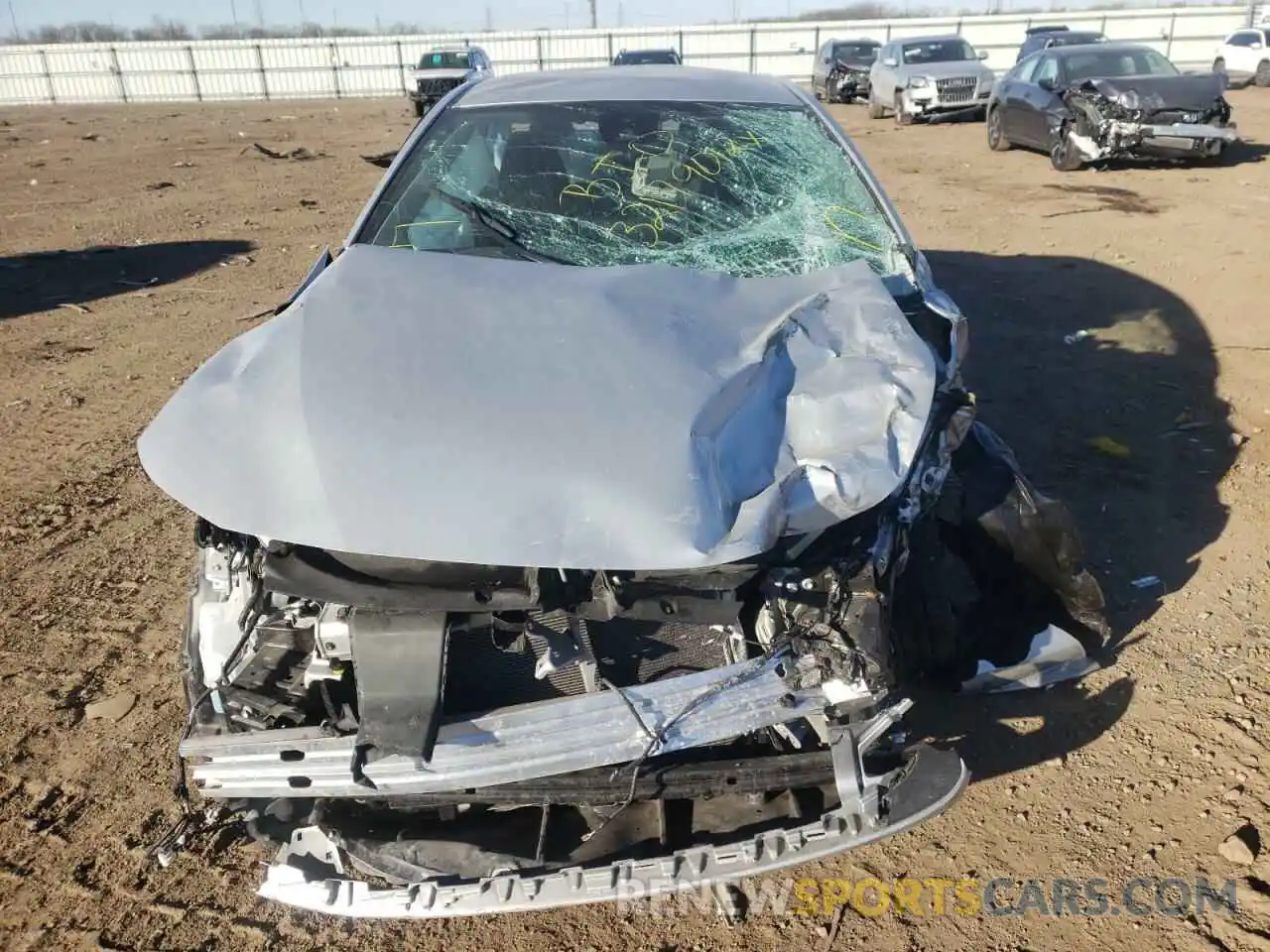 9 Photograph of a damaged car 5YFEPRAE2LP132820 TOYOTA COROLLA 2020