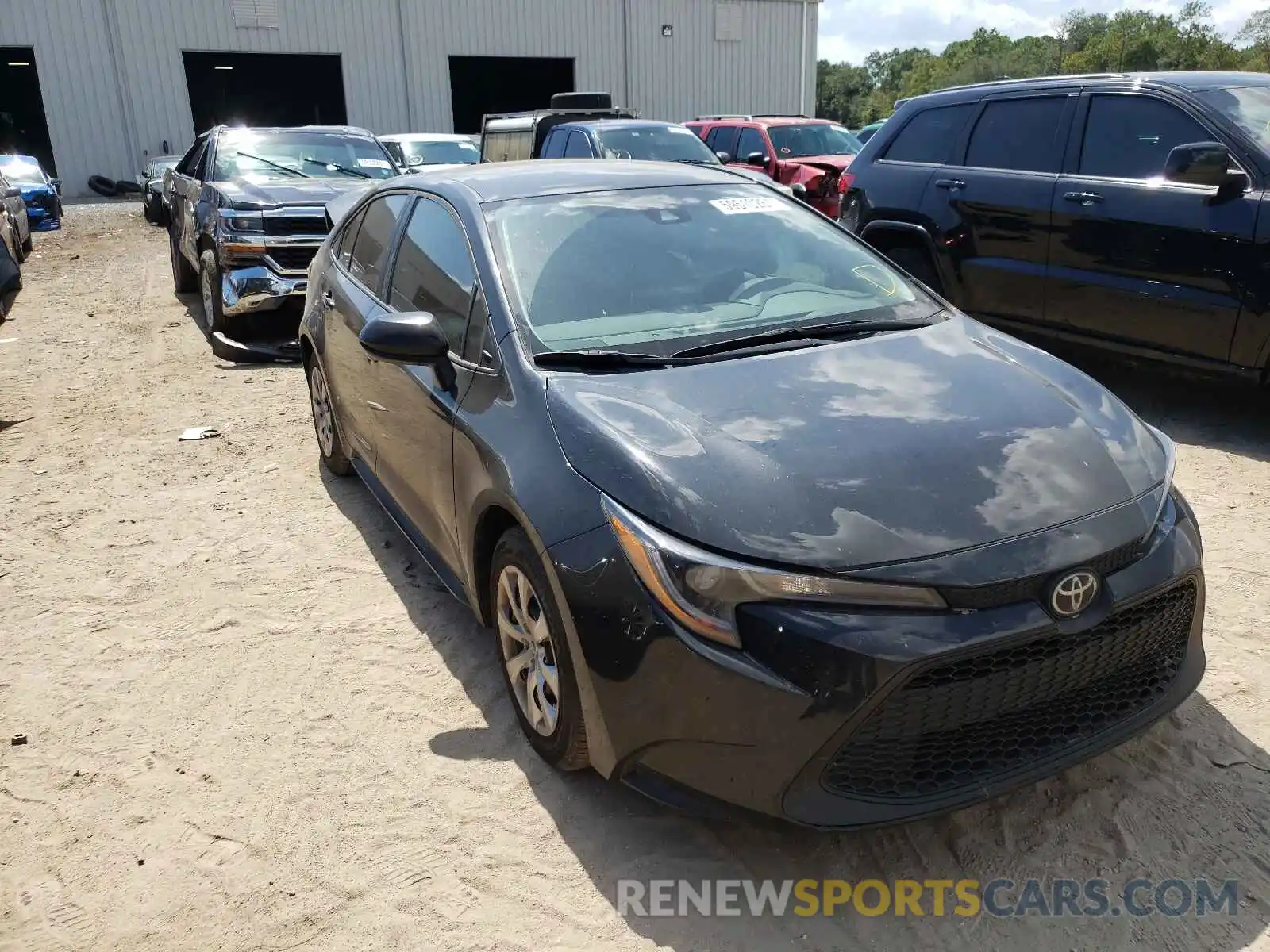 1 Photograph of a damaged car 5YFEPRAE2LP133689 TOYOTA COROLLA 2020