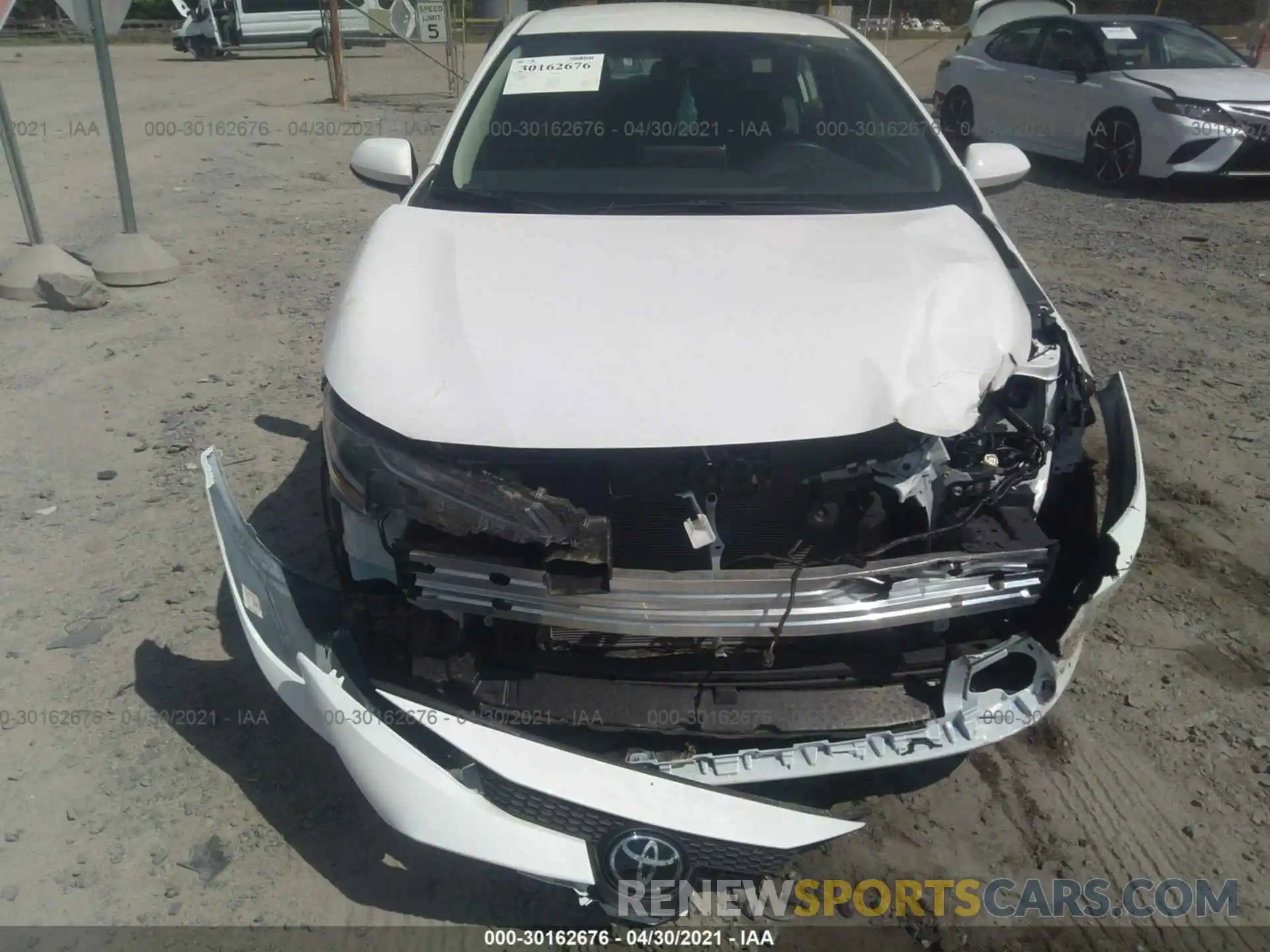 6 Photograph of a damaged car 5YFEPRAE2LP134809 TOYOTA COROLLA 2020