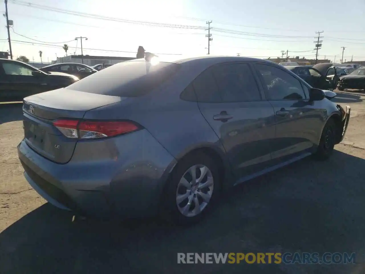 4 Photograph of a damaged car 5YFEPRAE2LP138598 TOYOTA COROLLA 2020