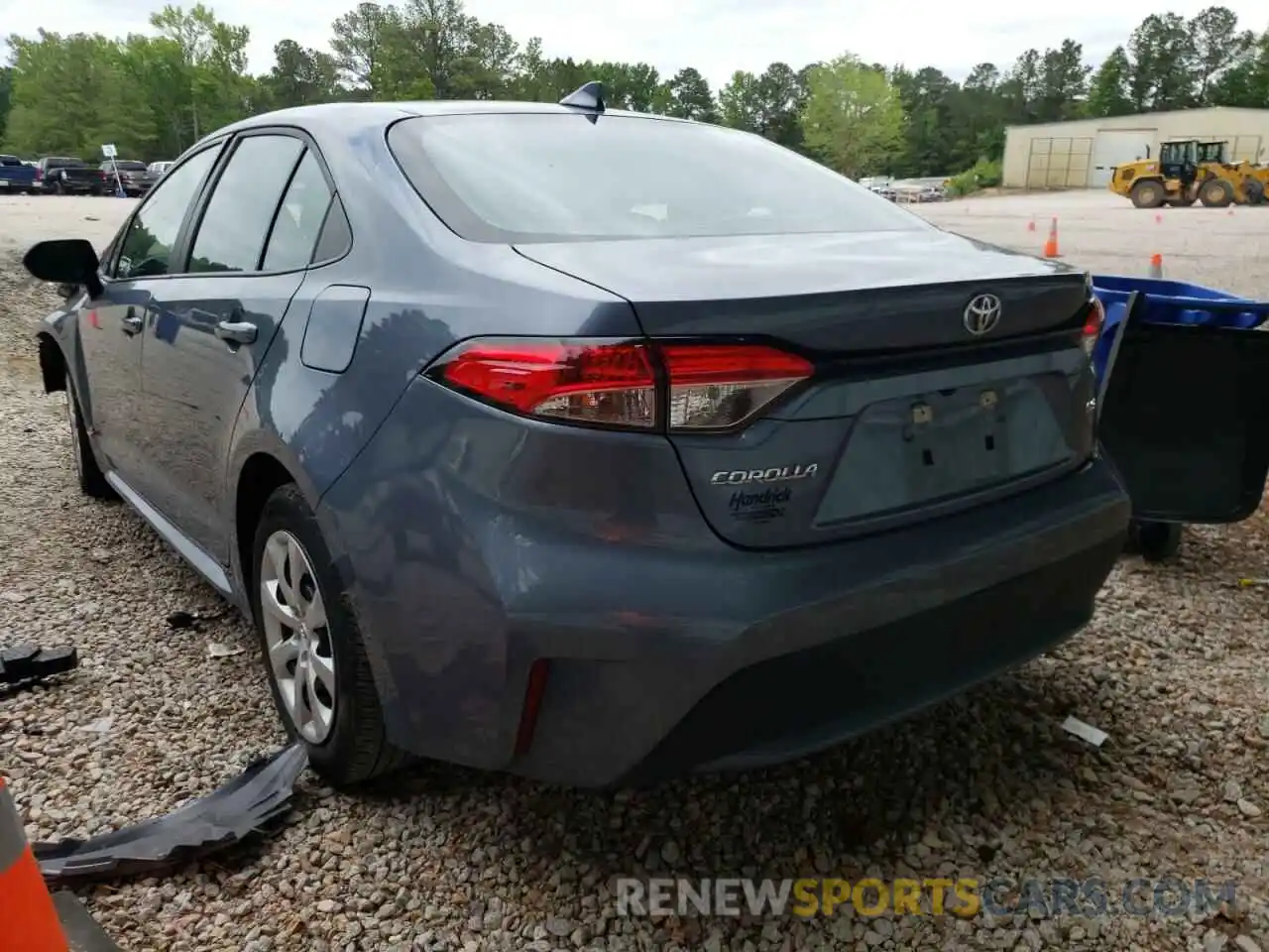 3 Photograph of a damaged car 5YFEPRAE2LP139427 TOYOTA COROLLA 2020