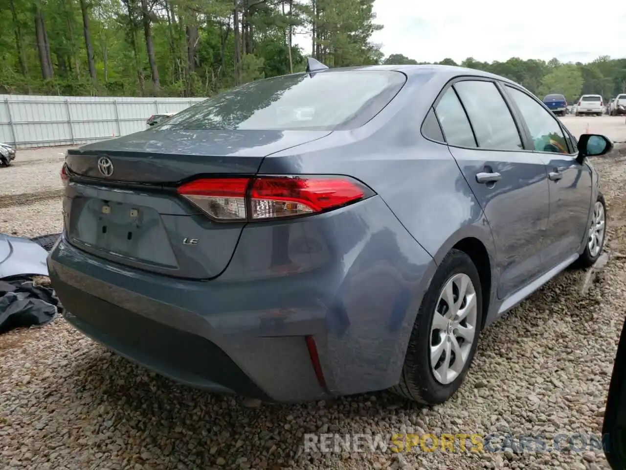 4 Photograph of a damaged car 5YFEPRAE2LP139427 TOYOTA COROLLA 2020