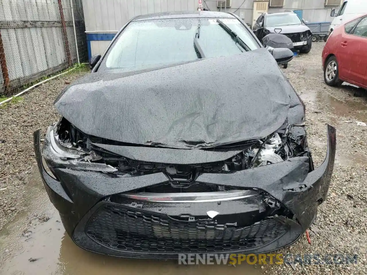 5 Photograph of a damaged car 5YFEPRAE2LP141453 TOYOTA COROLLA 2020
