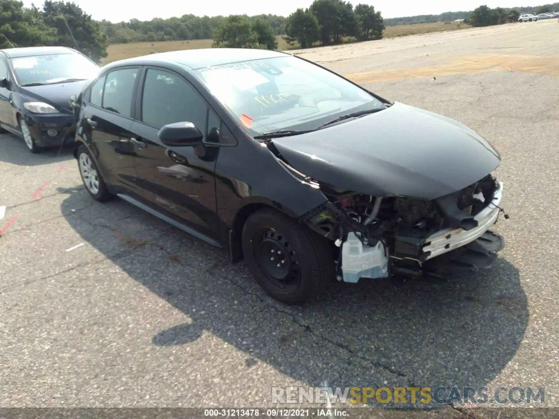 1 Photograph of a damaged car 5YFEPRAE2LP142117 TOYOTA COROLLA 2020