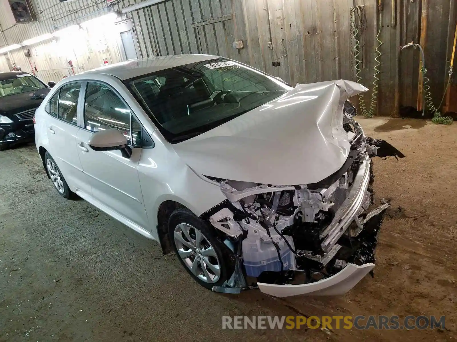 1 Photograph of a damaged car 5YFEPRAE3LP004599 TOYOTA COROLLA 2020