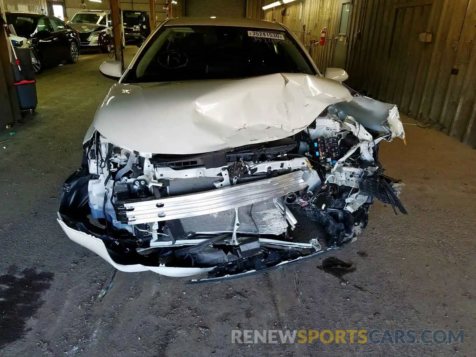 9 Photograph of a damaged car 5YFEPRAE3LP004599 TOYOTA COROLLA 2020