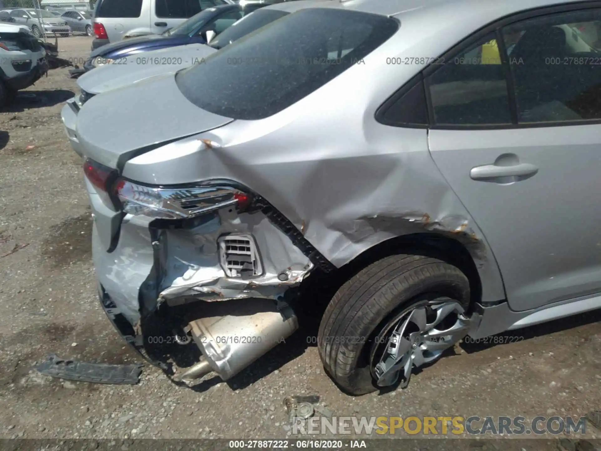 6 Photograph of a damaged car 5YFEPRAE3LP005445 TOYOTA COROLLA 2020