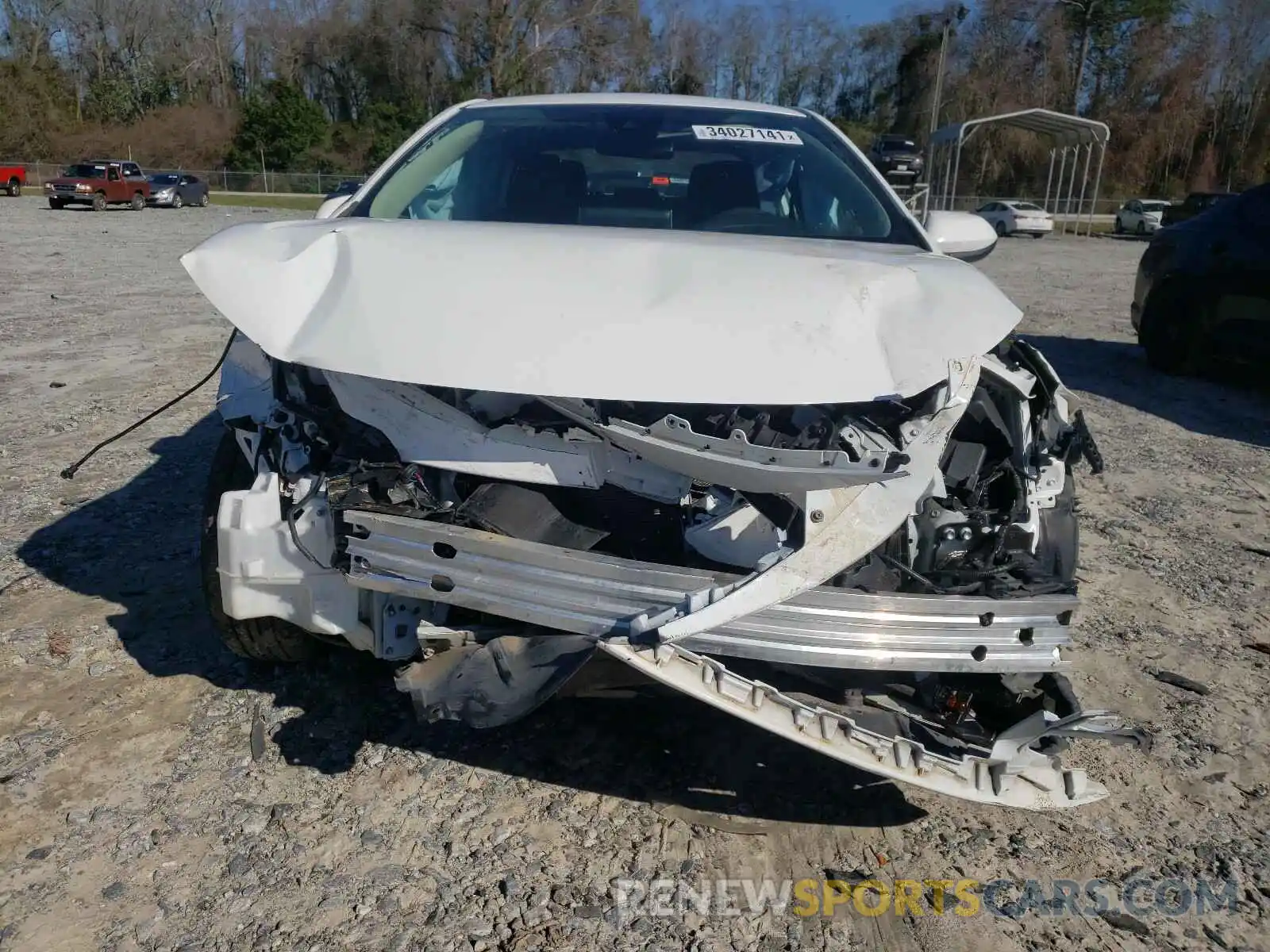 9 Photograph of a damaged car 5YFEPRAE3LP006515 TOYOTA COROLLA 2020