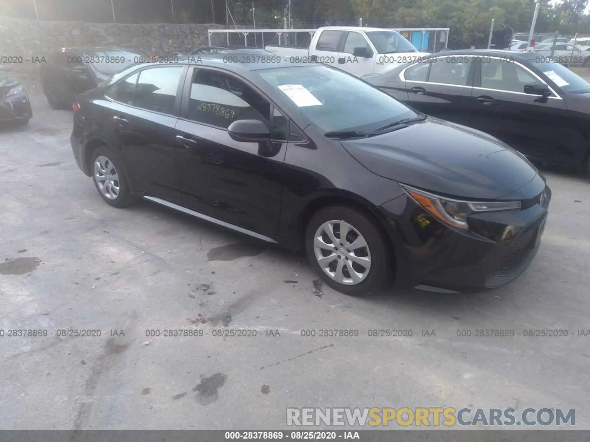 1 Photograph of a damaged car 5YFEPRAE3LP007356 TOYOTA COROLLA 2020