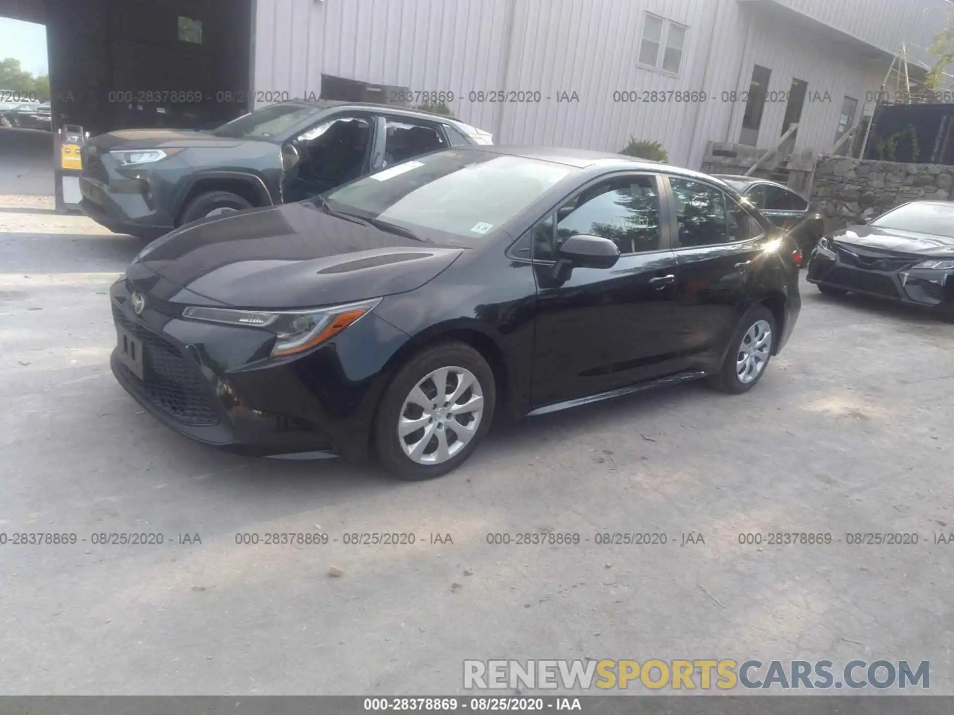 2 Photograph of a damaged car 5YFEPRAE3LP007356 TOYOTA COROLLA 2020