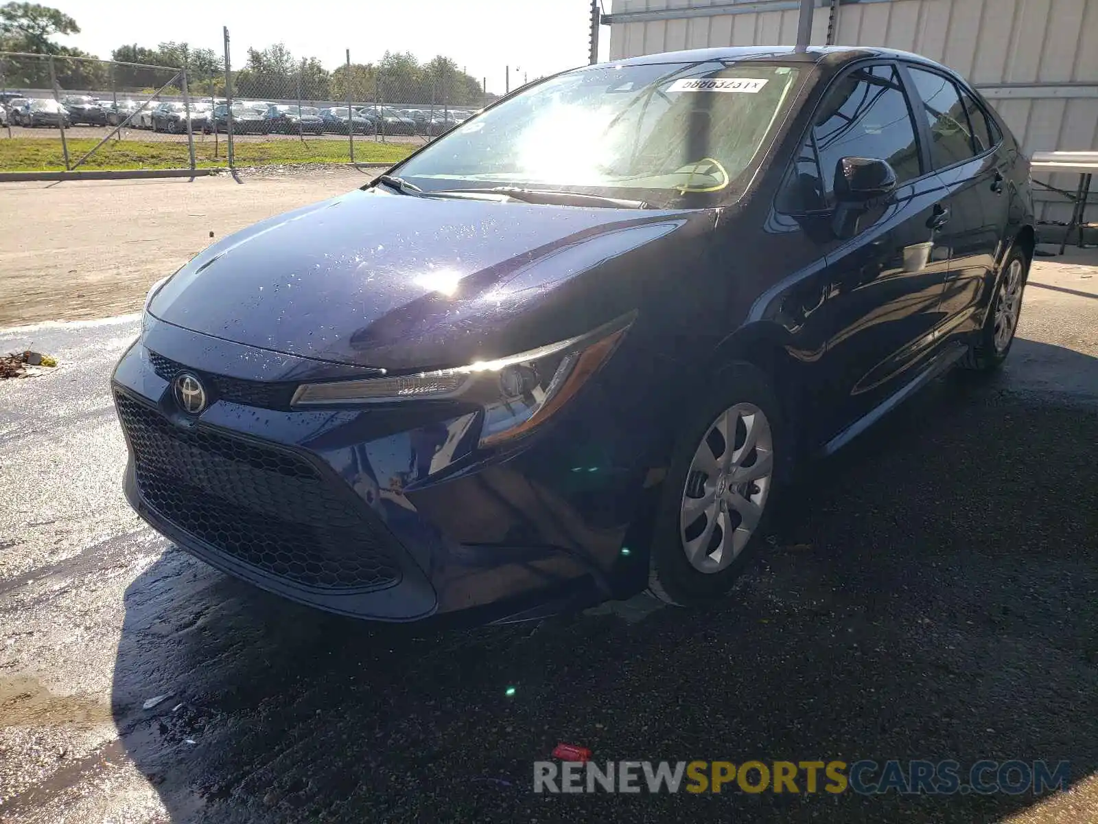 2 Photograph of a damaged car 5YFEPRAE3LP008149 TOYOTA COROLLA 2020