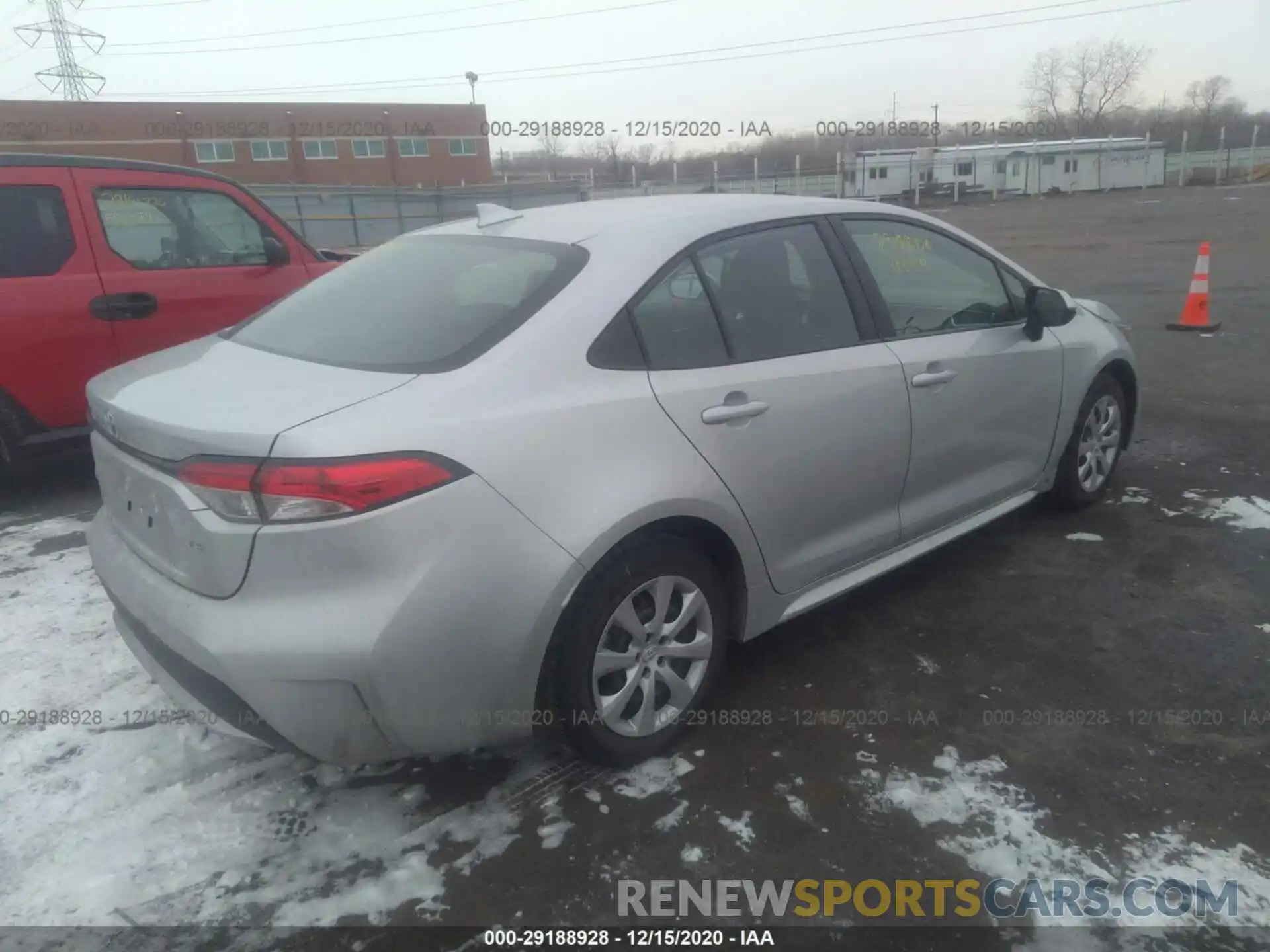 4 Photograph of a damaged car 5YFEPRAE3LP008751 TOYOTA COROLLA 2020