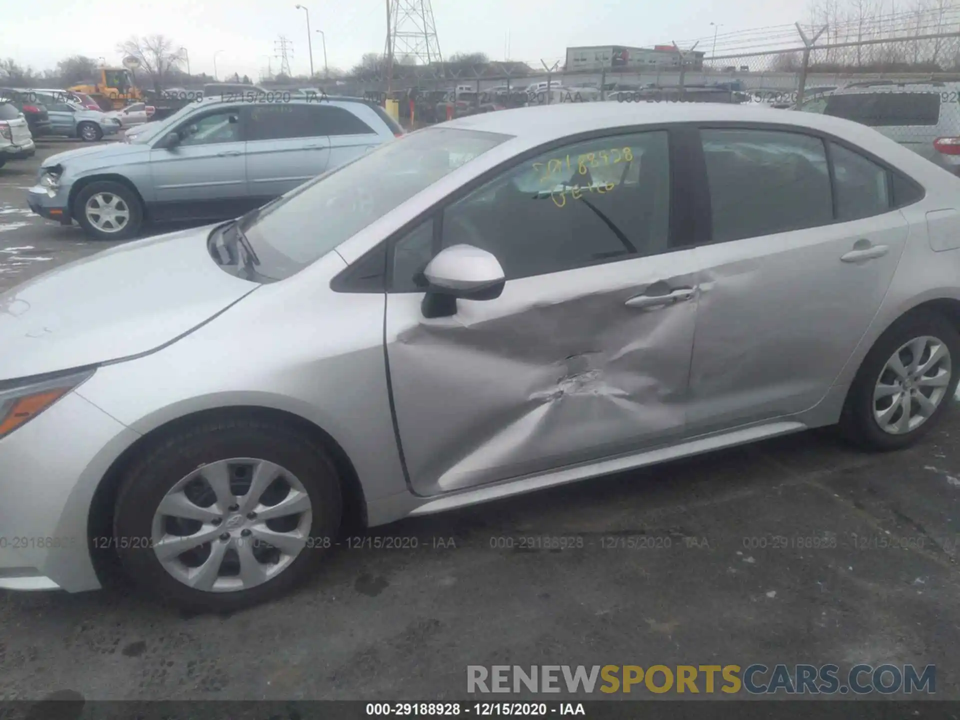 6 Photograph of a damaged car 5YFEPRAE3LP008751 TOYOTA COROLLA 2020